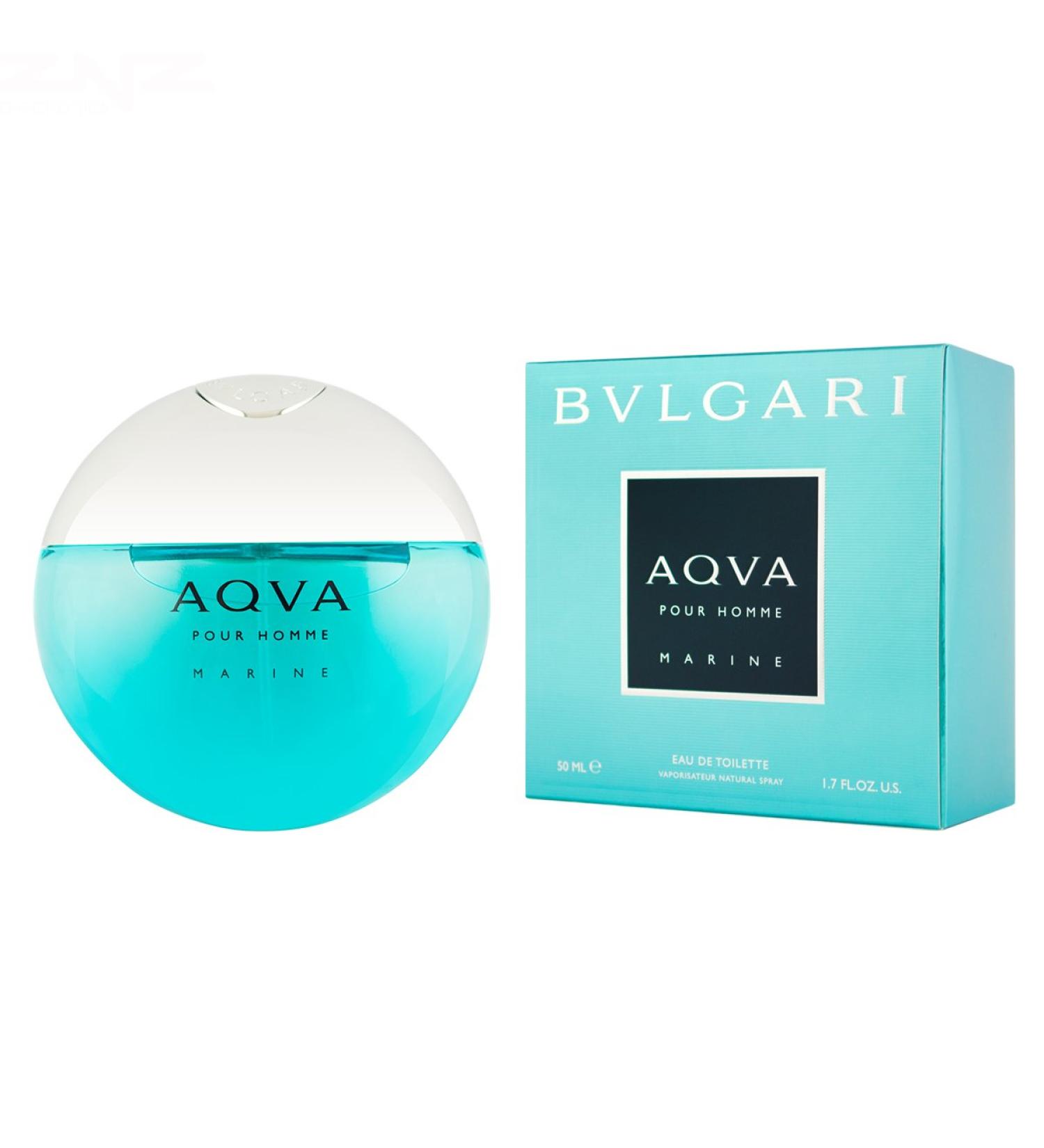 Bvlgari AQVA Marine Pour Homme 1.7 oz Eau de Toilette Spray 1.7 Fl Oz (Pack of 1)