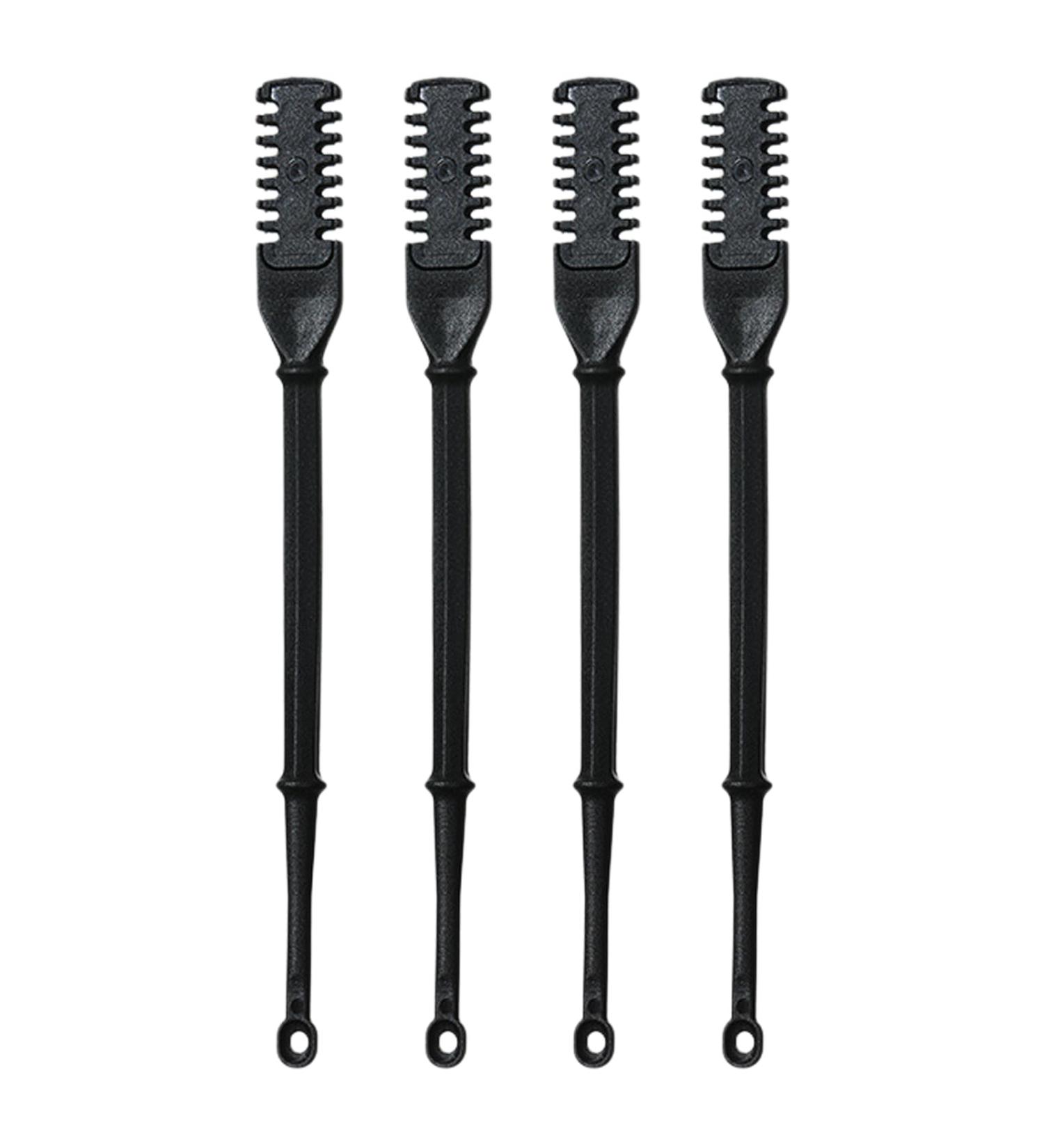 FUXIU Nose Hair Cutter 360 Degree Rotating Nose Hair Trimmer Portable Manual Nose Hair Trimmer Ear Pickers for Women Man Black - Buy Online on GoSupps.com