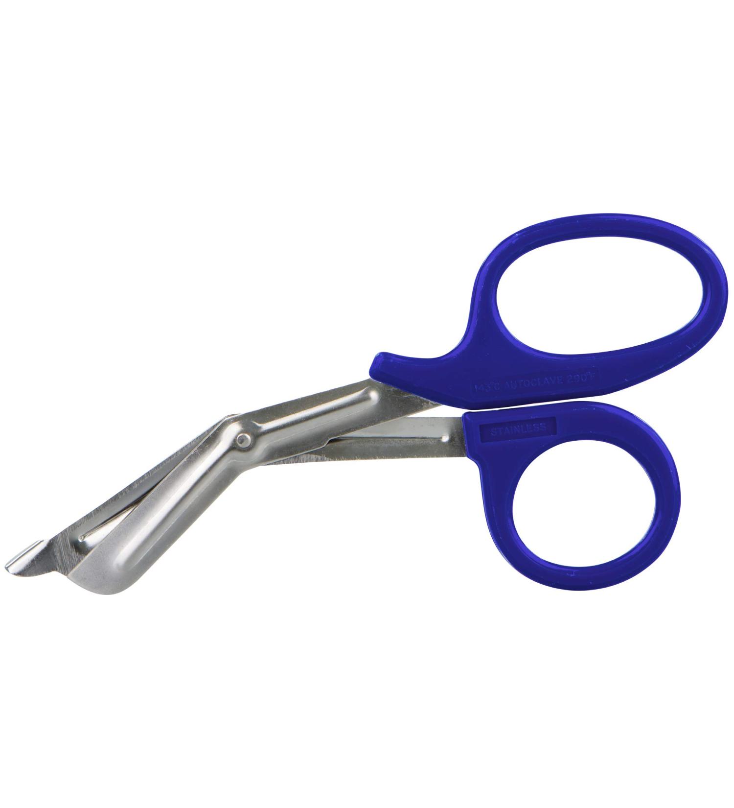 SANISMART universal scissors bandage scissors 19 cm color: blue