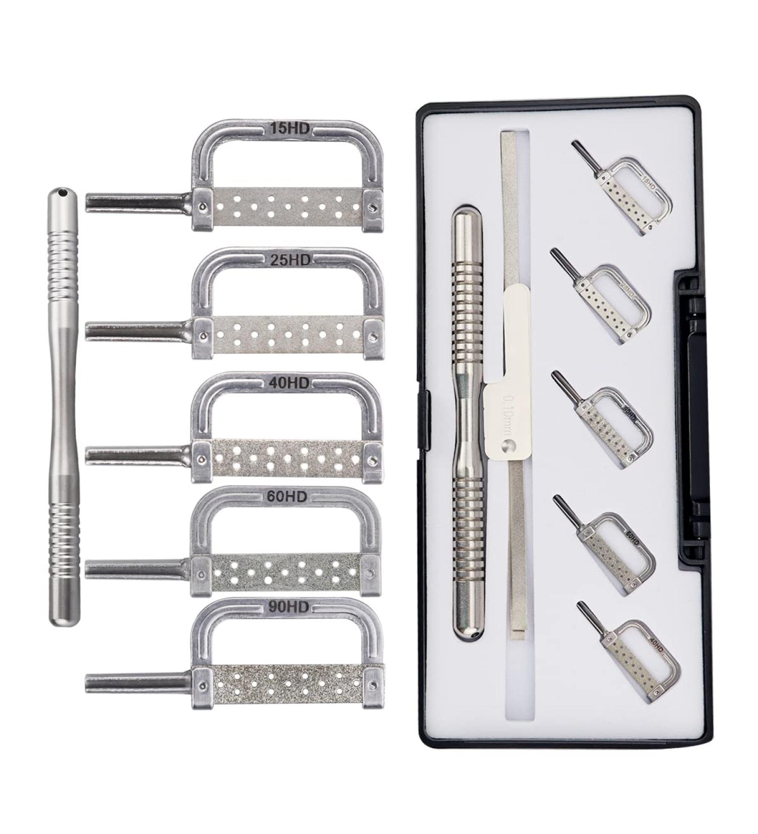Orthodontic Interproximal Enamel Reduction Strip - 15-90 HD Automatic Handle - Buy Online on GoSupps.com