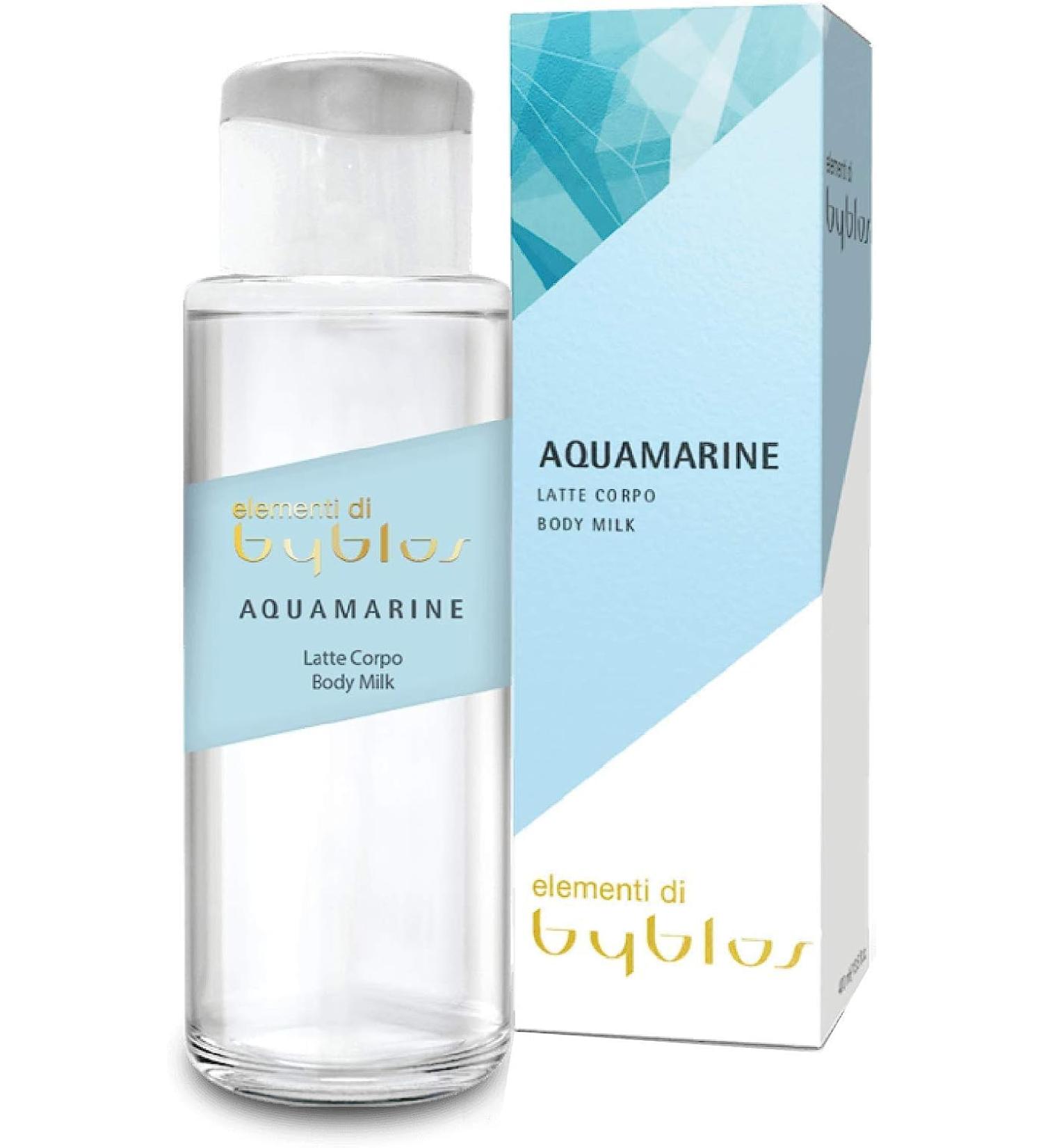 Byblos Elements Aquamarine Body Lotion 400 ml. "SILK 3 PIECES" - Buy Online on GoSupps.com