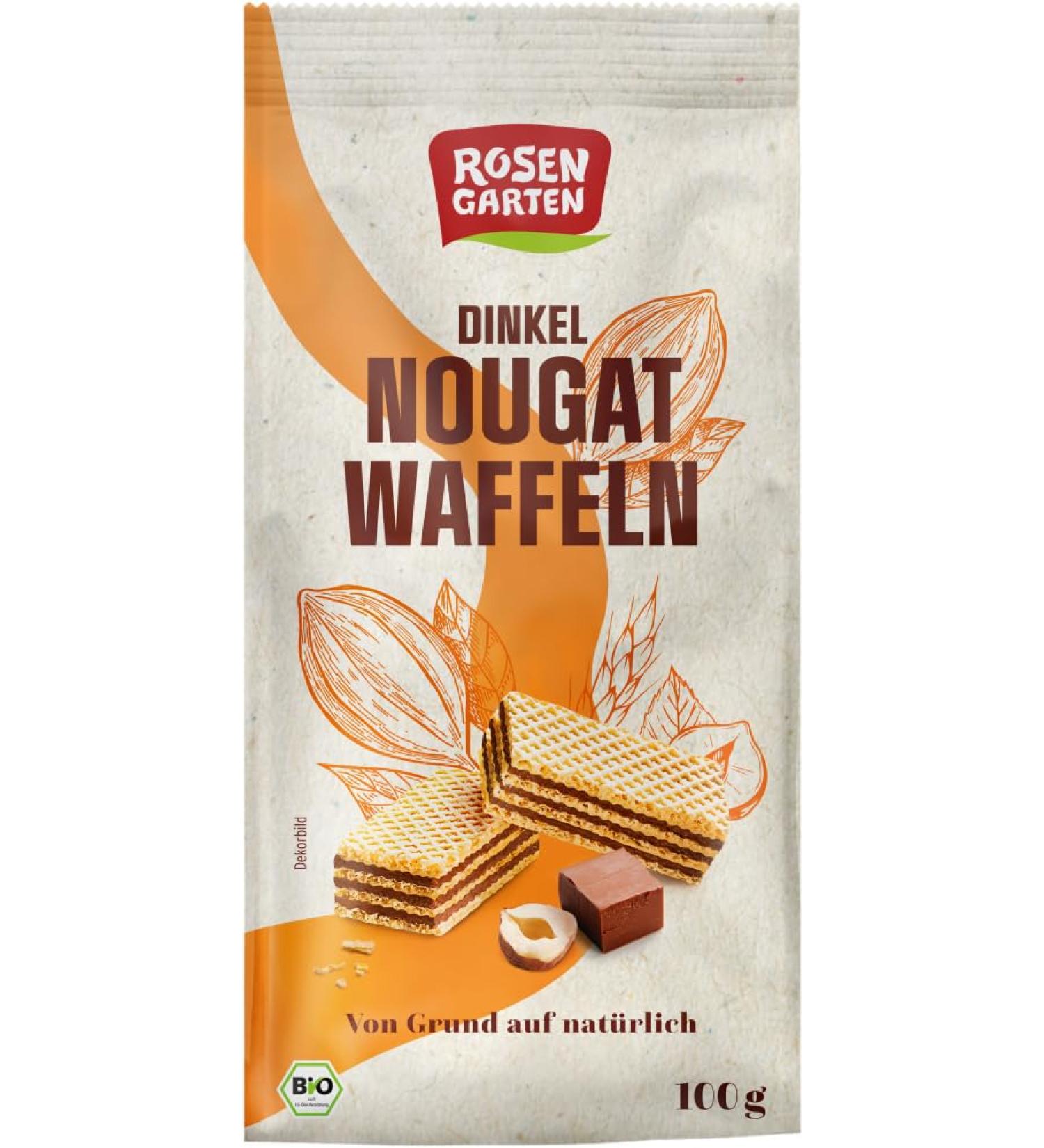 Rosengarten Rosengarten Organic spelled waffles (2 x 100g)