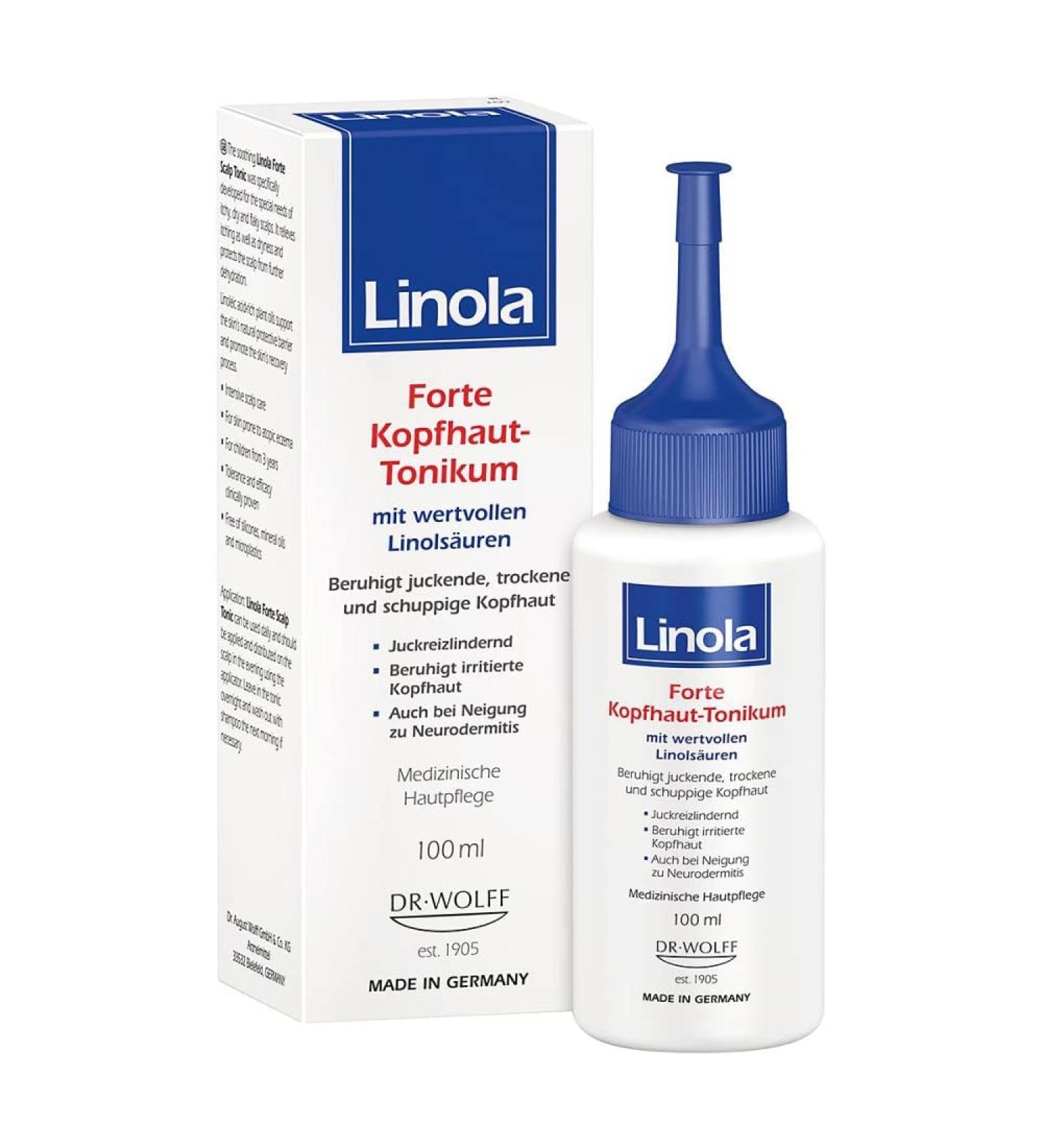 Linola Scalp Tonic Forte 100 ml - Soothing Treatment for Thinning Hair | Fast International Shipping - Buy Online on GoSupps.com
