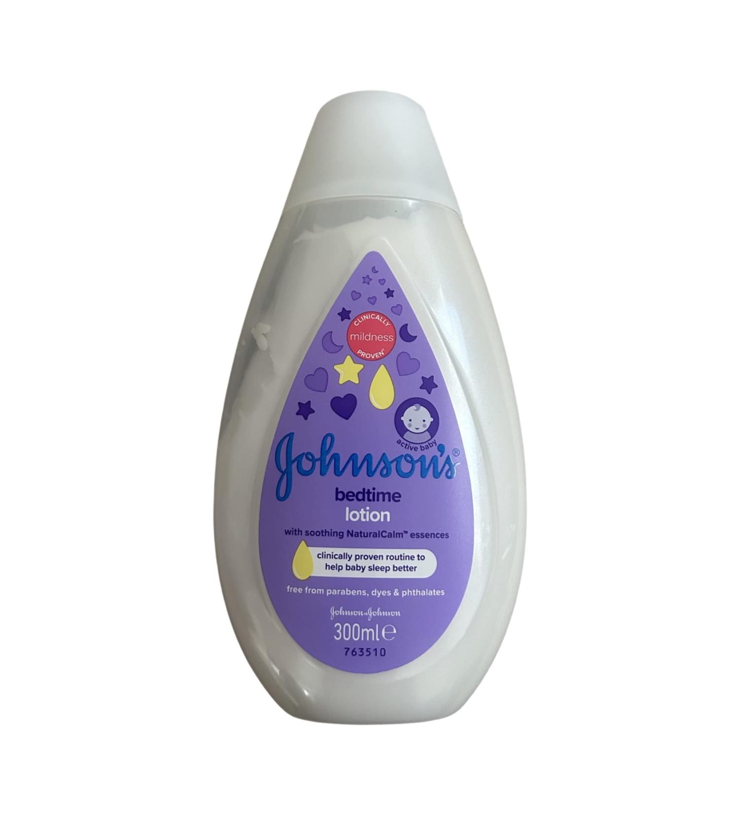 J&J Lotion pour le lit de b b