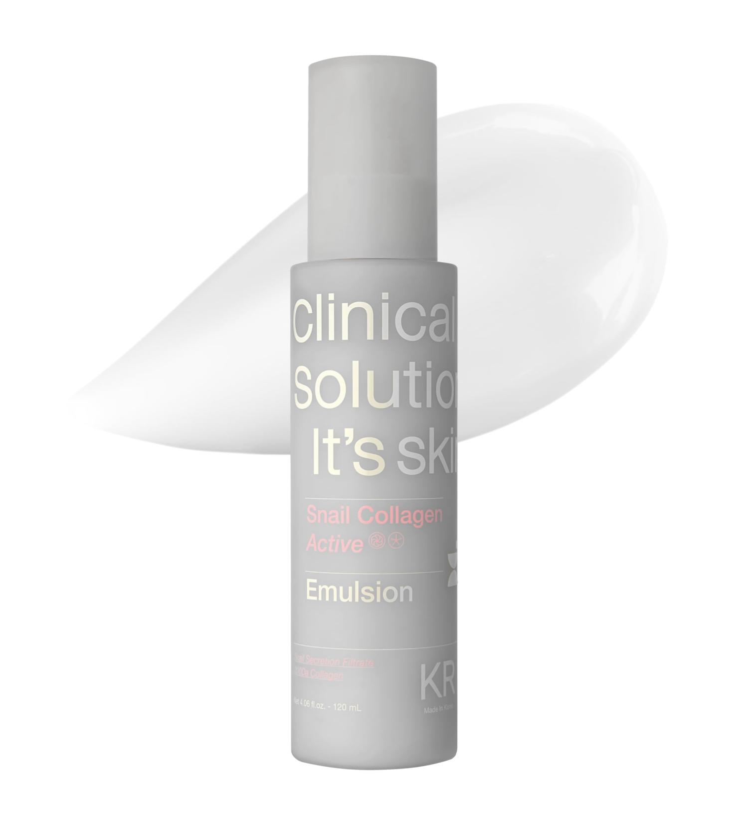 It'S SKIN Active Snail Collagen Moisturizer 4.05 fl.oz Lightweight Liposome-Encapsulated Emulsion Elasticity with Snail Mucin Dual Collagen & Ceramide Hydrating Non-Sticky Korean Skincare - Buy Online on GoSupps.com