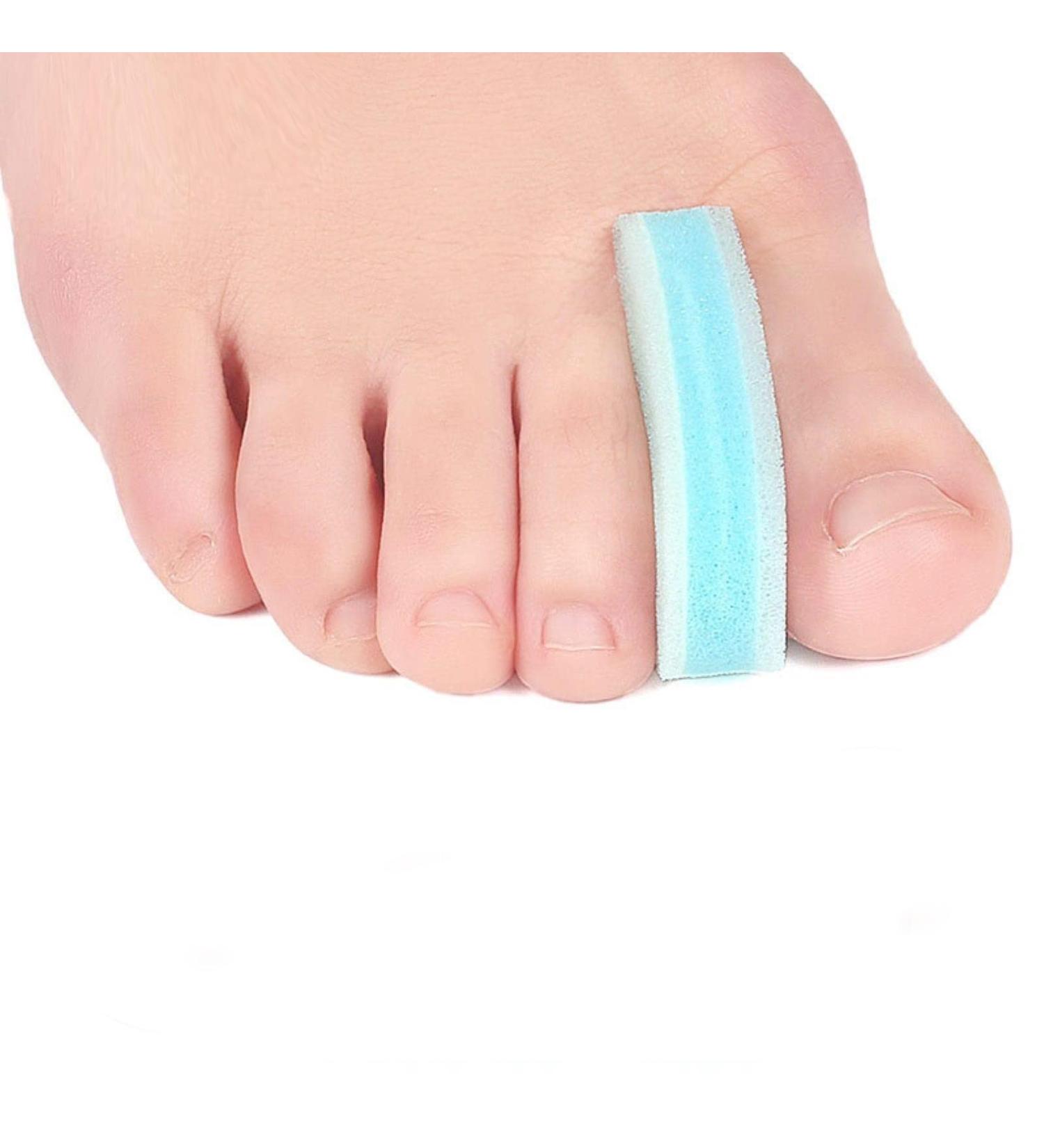 Haosem Foam Toe Separator 2 Pieces for Overlapping Toes & Hammer Toe Relief | Pressure & Friction Control - Buy Online on GoSupps.com