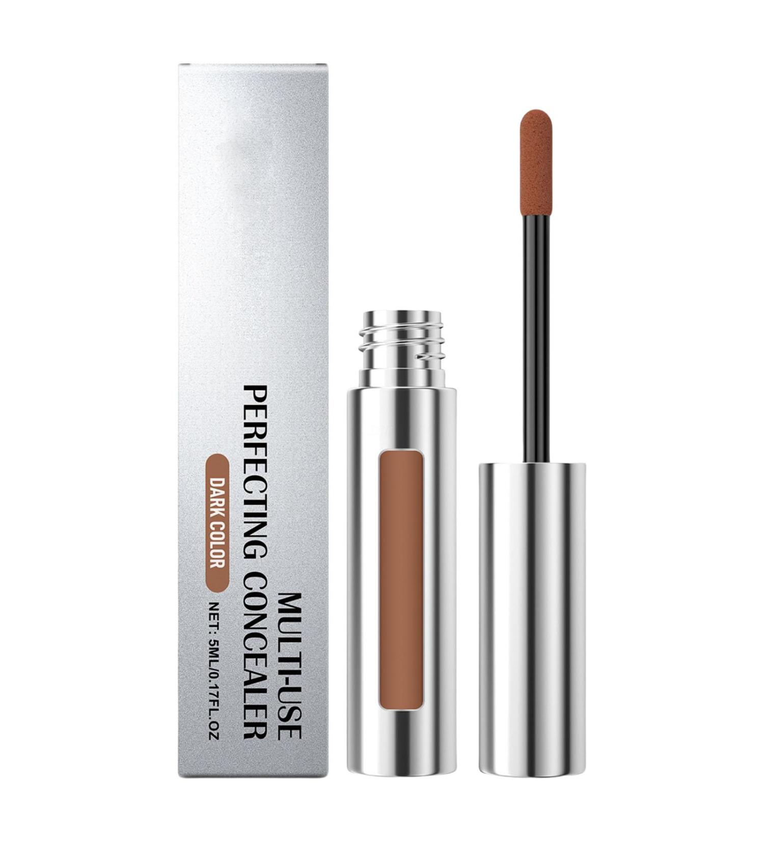 Maquillage correcteur liquide couverture compl te l ger hautement pigment dissimule les taches fonc es les cernes maquillage liquide Dark skin tone - Buy Online on GoSupps.com