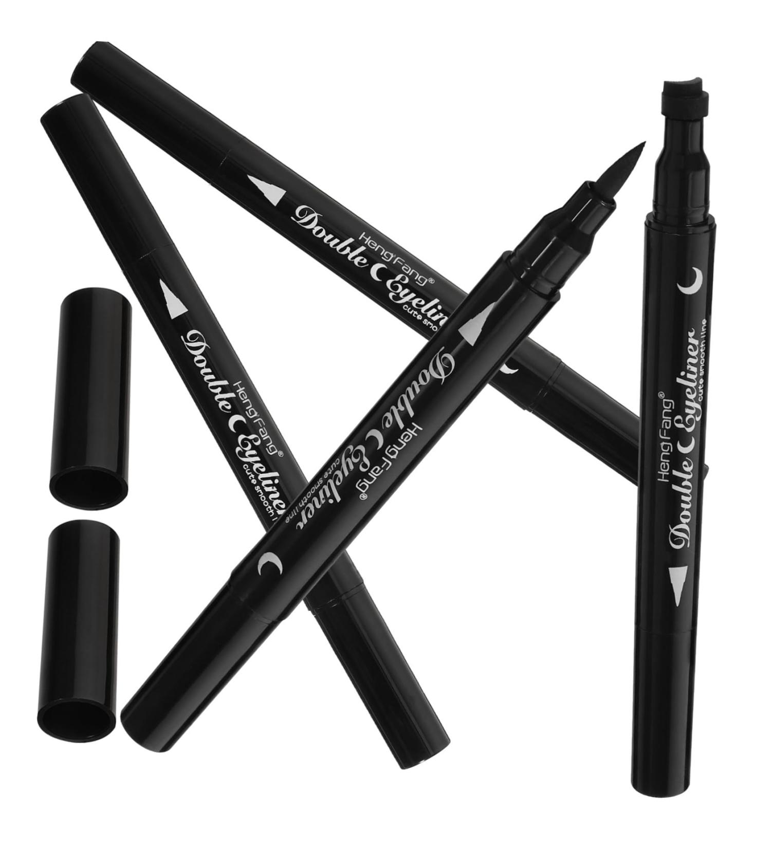 Gogogmee 4pcs Smudge Resistant Eyeliner Ink Liner Makeup Makeup Pencils for Eyes Abs - Buy Online on GoSupps.com