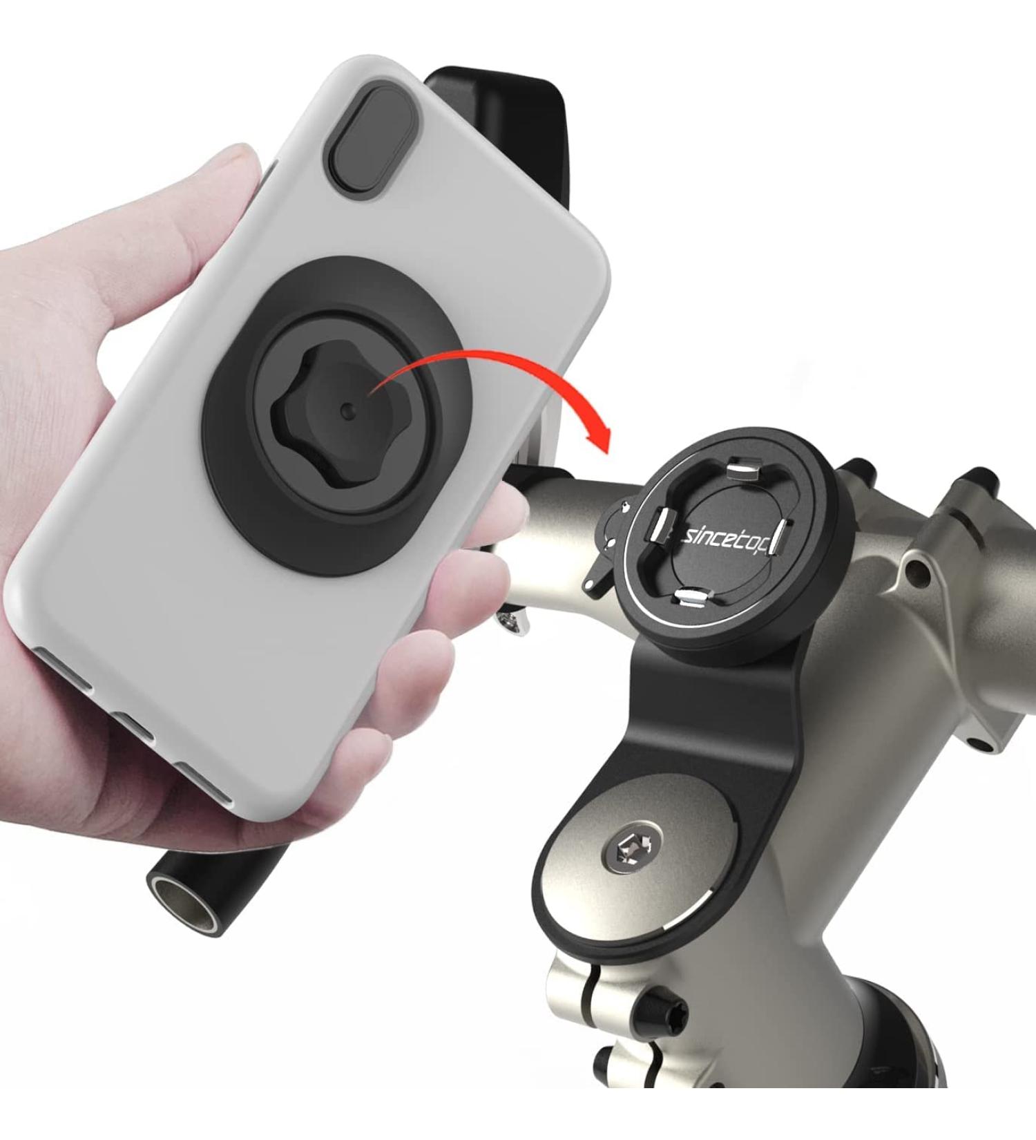 Universal Aluminum Mobile Phone Holder for Bicycles - Stable Smartphone Bracket for Racing & MTB - Buy Online on GoSupps.com