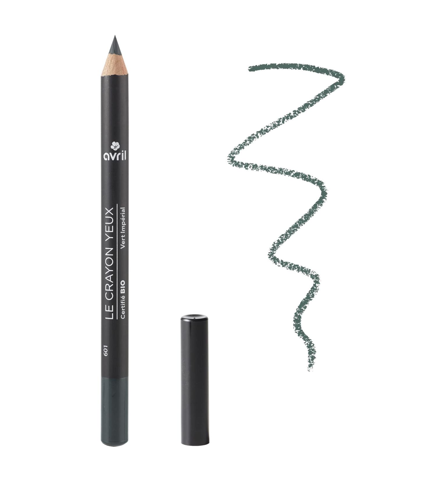 Avril - Crayon Yeux Bio - Enrichi en Huile de Ricin Bio - 100% d'Origine Naturelle - Certifi Bio Cosmos Organic - Fabriqu en France - Diam tre 7 8mm