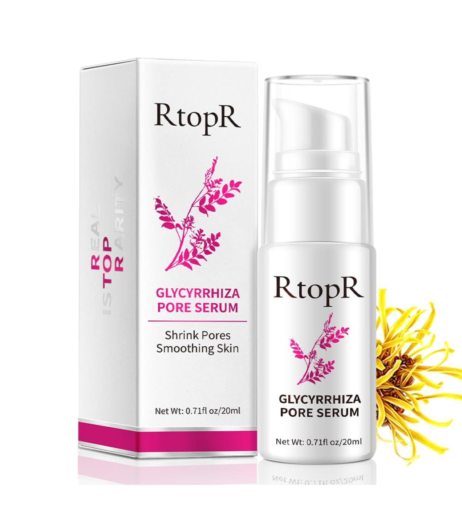 RtopR Glycyrrhiza Pore Soothing Serum - Hydrating and Calming Serum for Healthy Skin | International Shipping Available - Buy Online on GoSupps.com
