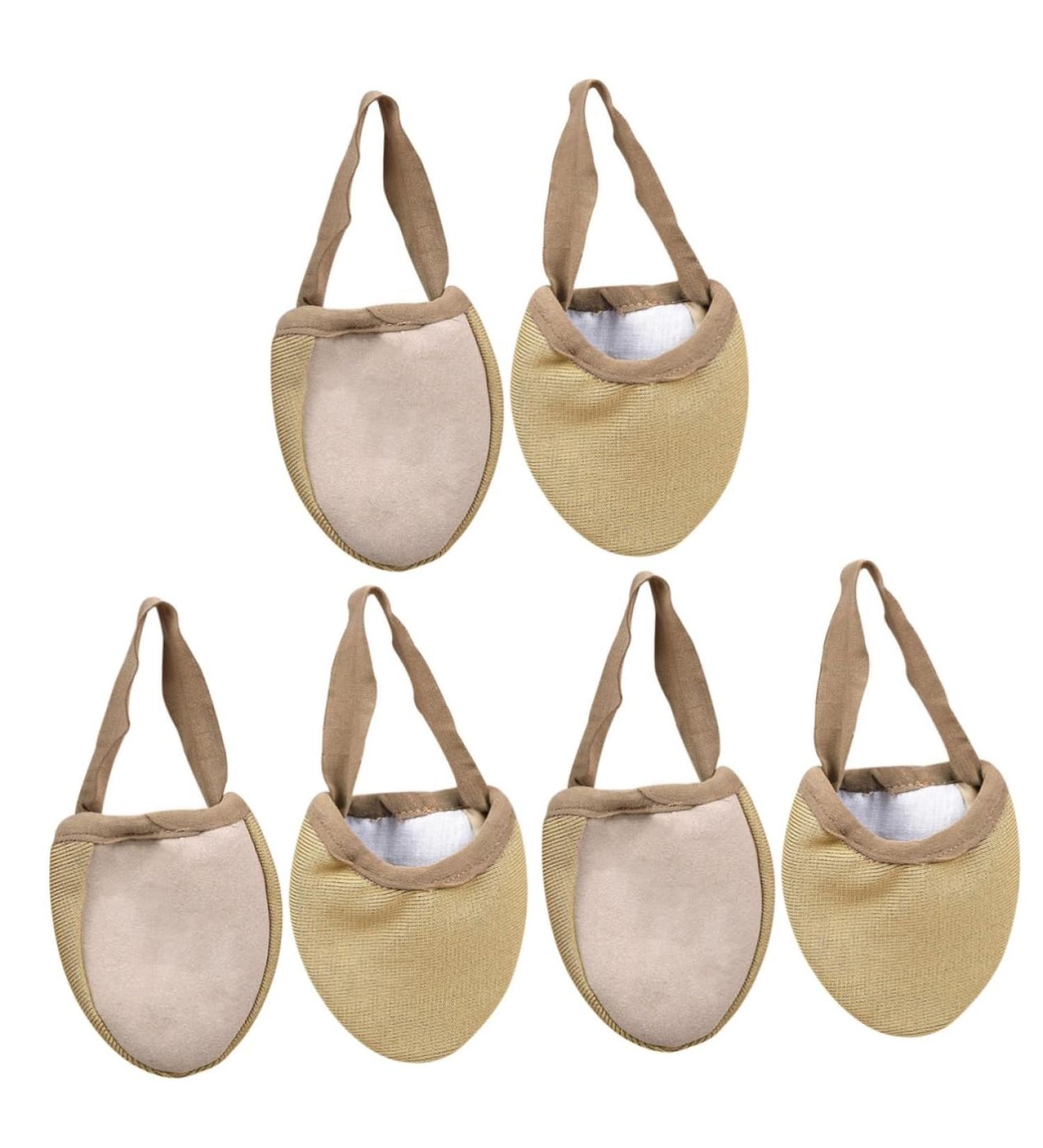 Buy Healvian 3 Pairs Half Palm Toe Sleeve Heel Lifts for Men & Women - Non-Slip Forefoot Pads for Low Cut Liner & Block Heel Shoes - Buy Online on GoSupps.com