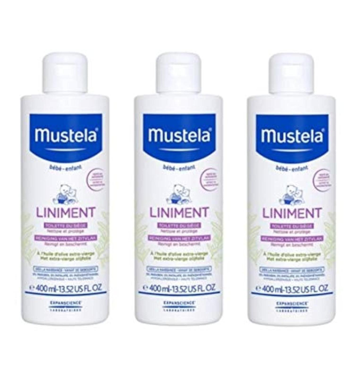 Mustela Liniment, 400 ml (Pack of 3)