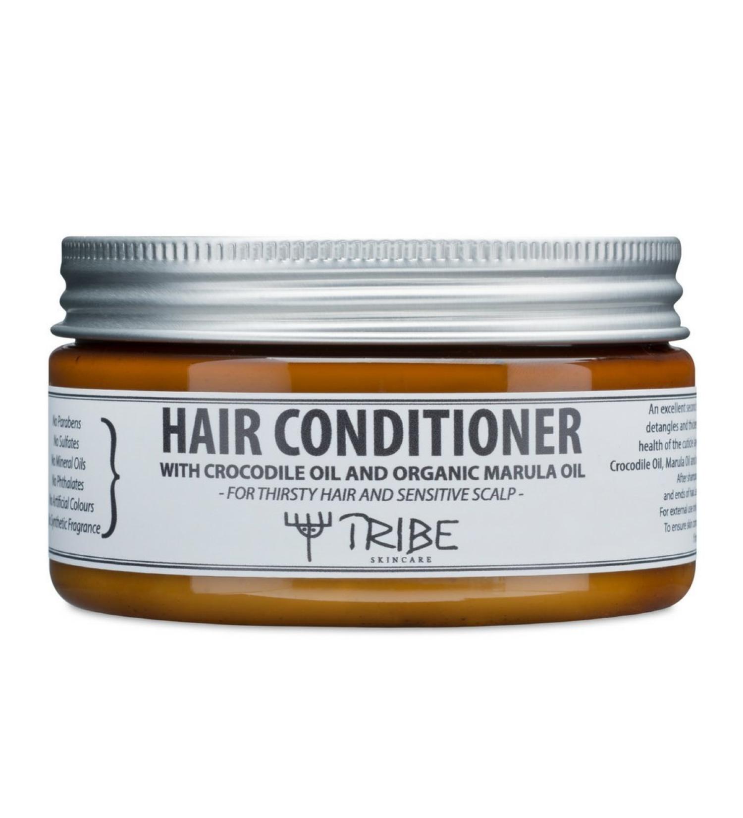 Tribe Skincare Hair Conditioner With Crocodile Oil And Organic Marula Oil For Thirsty Hair And Sensitive Scalp