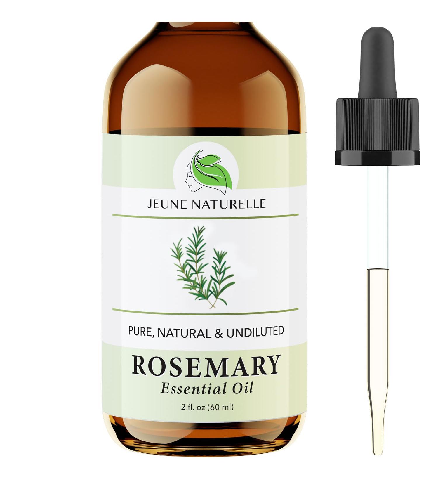 100% Pure Rosemary Oil for Hair Care - Natural Undiluted & Therapeutic Grade for Hair Growth | 2 oz - Buy Online on GoSupps.com