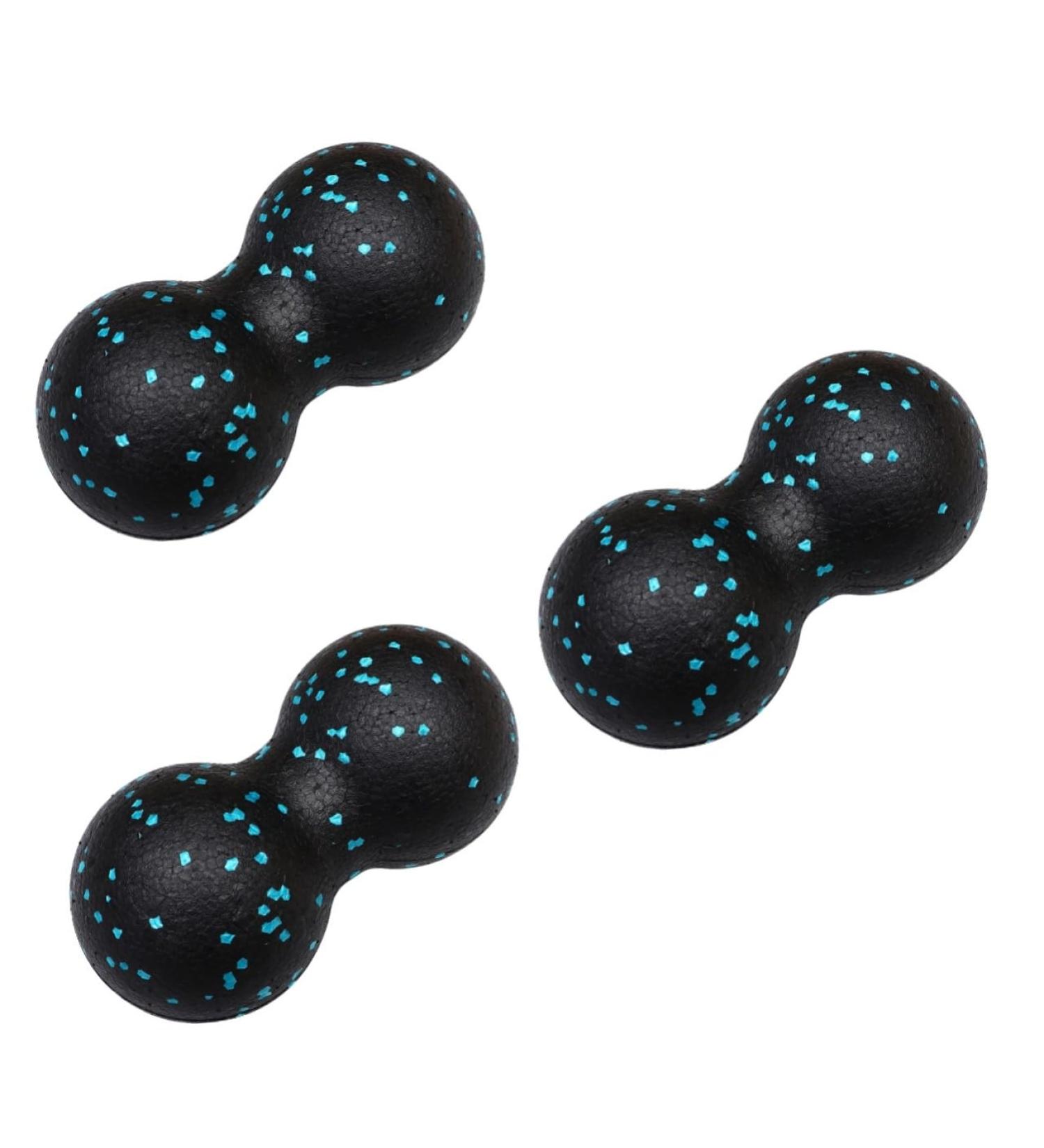Buy Solustrative Massage Tools - Set of 3 EPP Massage Balls for Neck & Yoga - Double Peanut Roll Fitness Tool - International Shipping Available - Buy Online on GoSupps.com