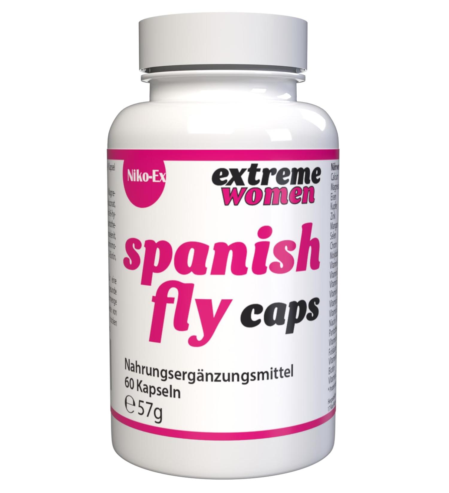  Niko-Ex Spanish Fly for Women - 60 Capsules - Buy Online on GoSupps.com