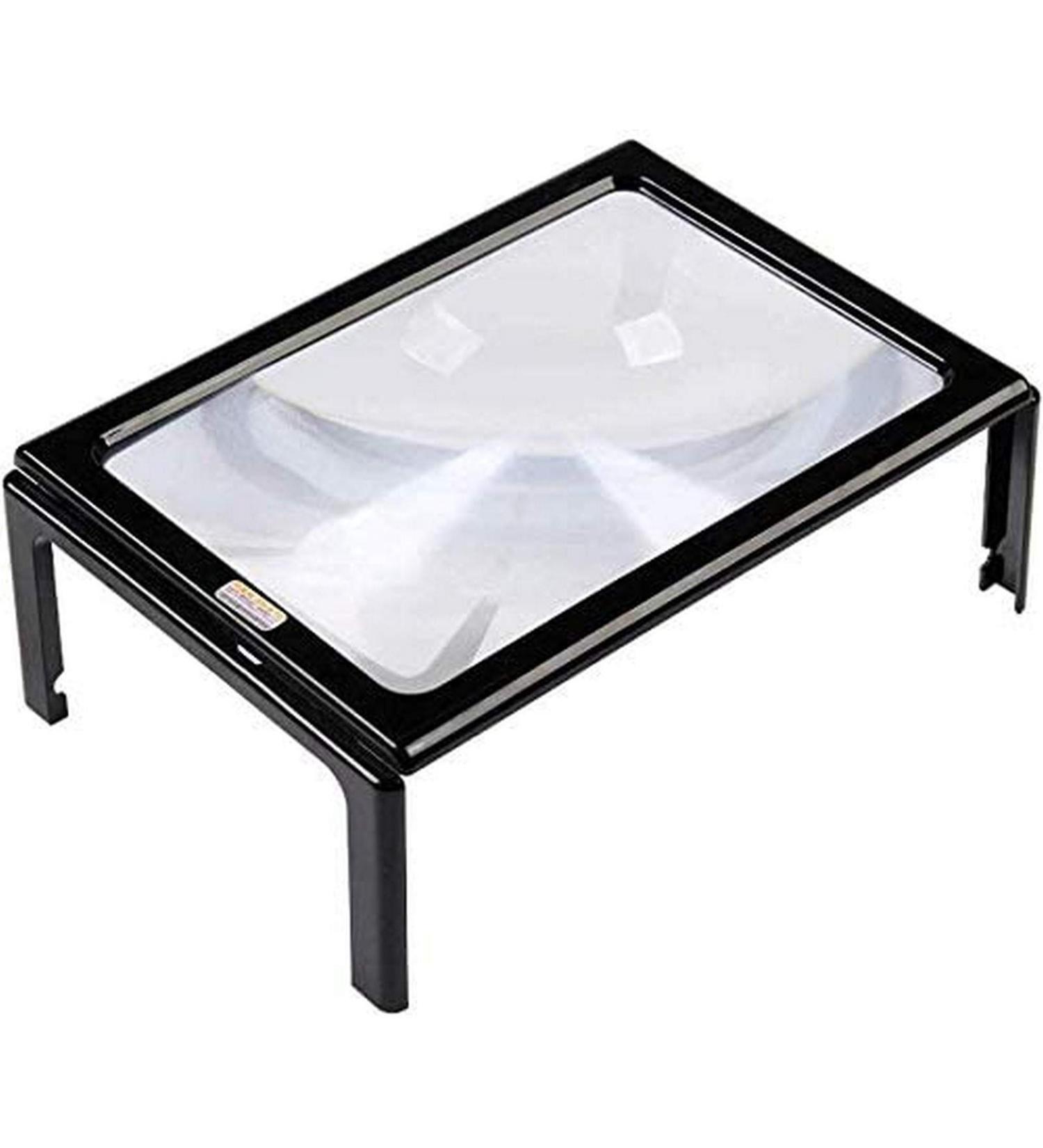Magnifiers for Craft Work Reading Magnifier Magnifying Glass Folding Magnifying Glass Desktop Display 3X Rectangular Large Lens Clear Fresnel Thread Lens Vision - Buy Online on GoSupps.com