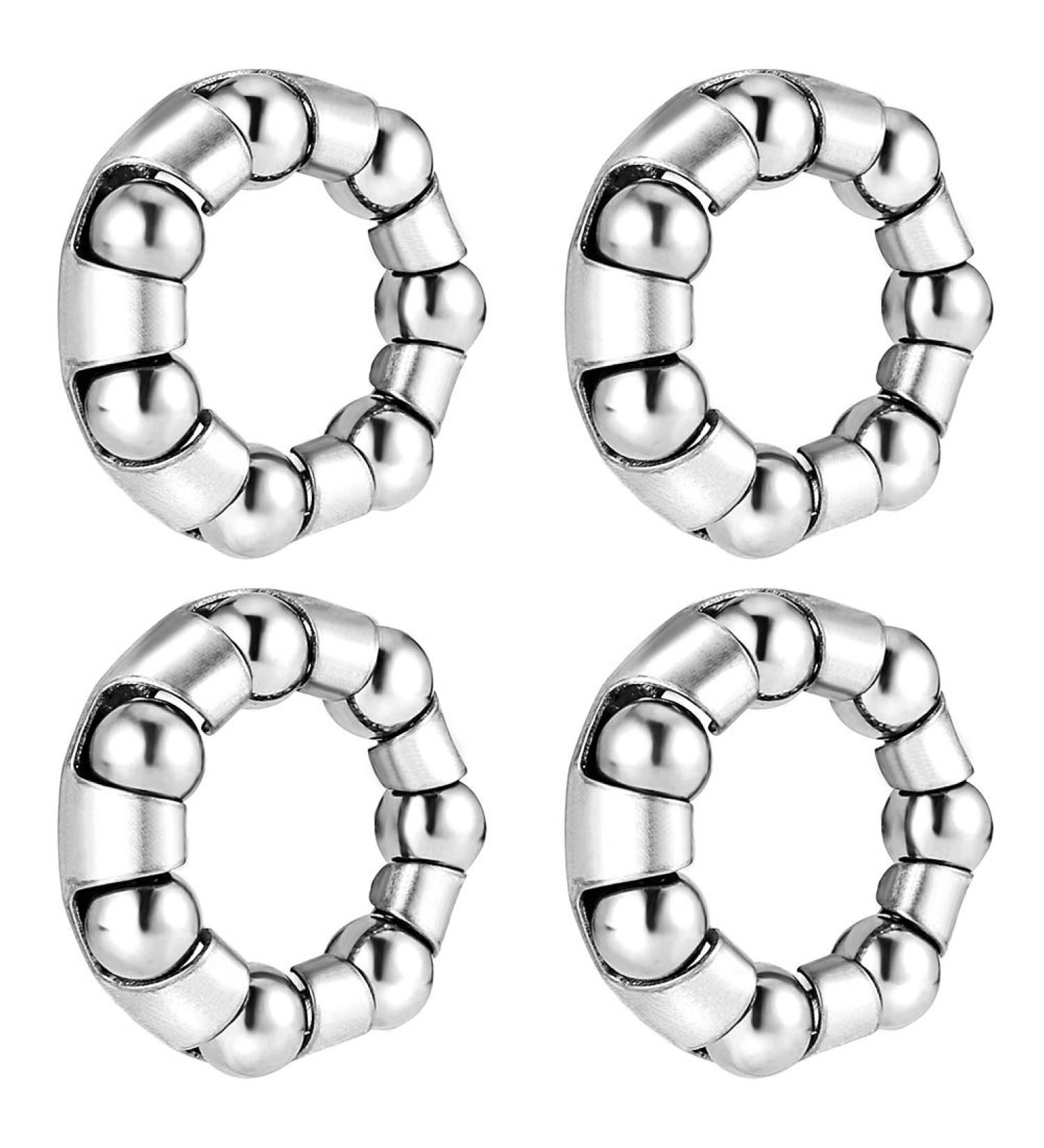 Jaceyon Bicycle Bearing 3/16 x 7 4Pcs Retainer Replacement Wheel Bearings for Front Rear Axle - Bike Repair Accessories - Buy Online on GoSupps.com