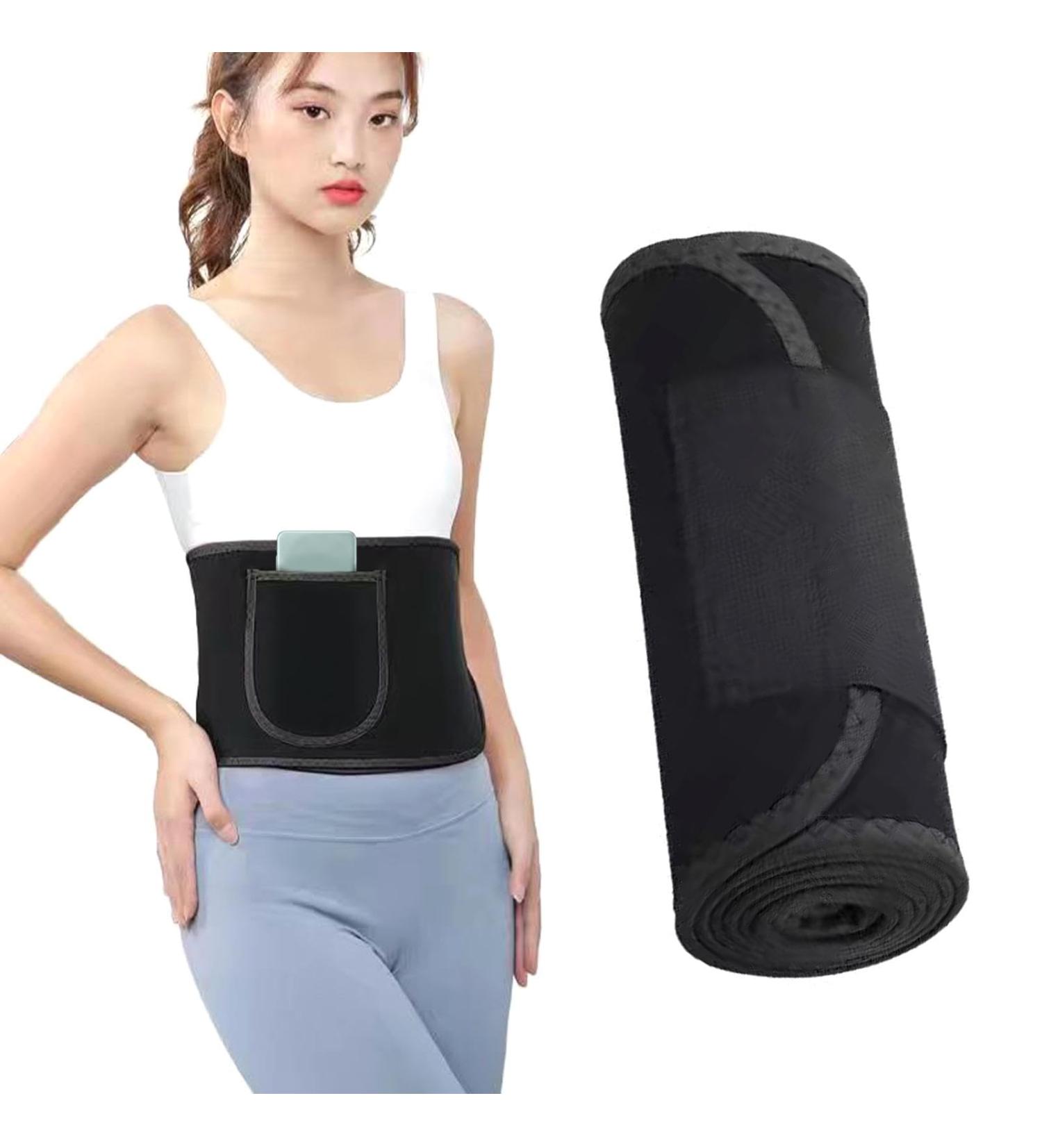 Rixotix Adjustable Abdominal & Fitness Belt - Slimming Waist Trainer for Men & Women | Sweat Belt for Optimal Results - Buy Online on GoSupps.com