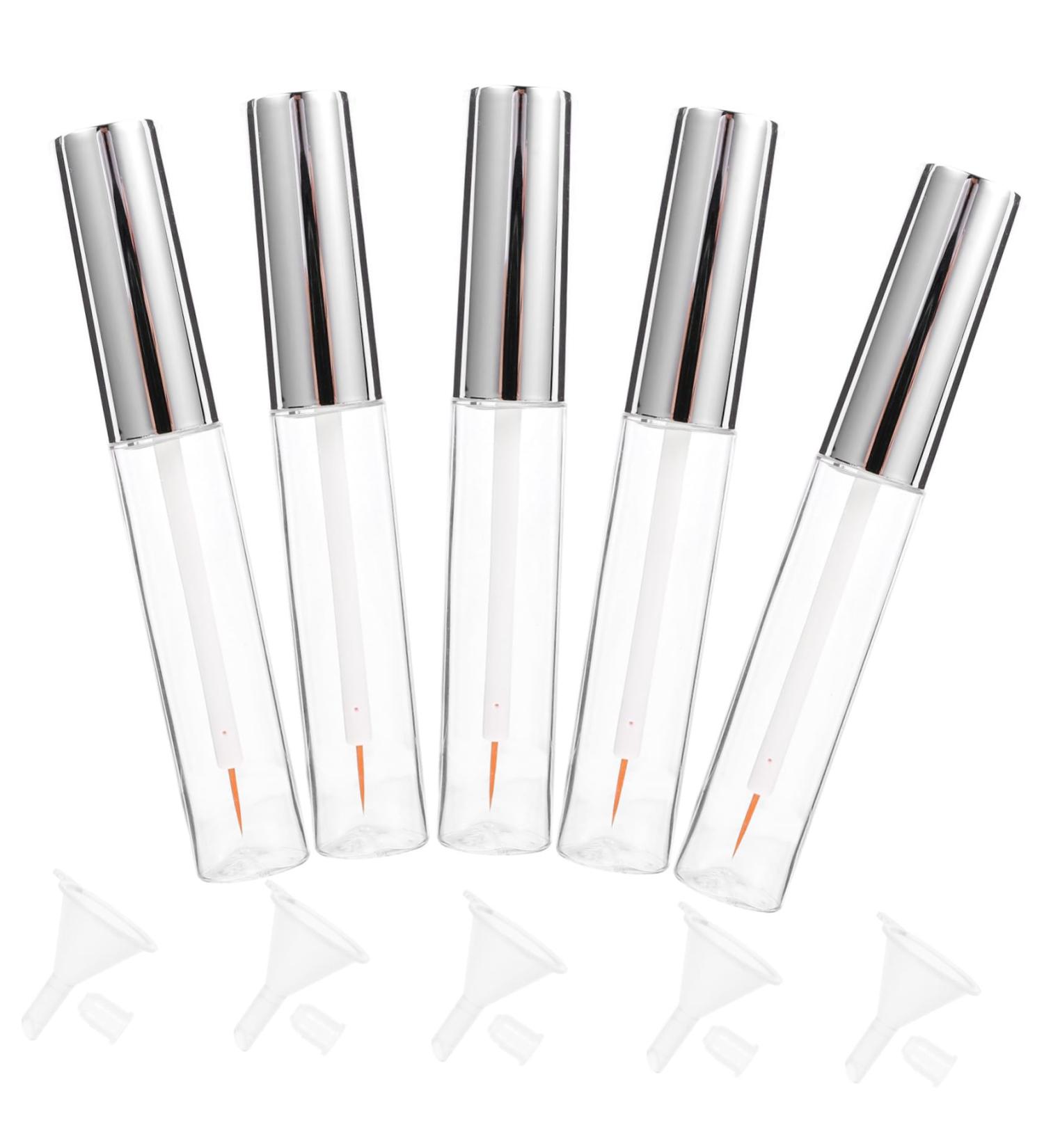 NOLITOY 10 Pcs Mascara Tube with Wand Mascara Tube Vial Mascara Bottles for Essential Oils Mascara Tube Empty Eyeliner Tube Empty 1 g (Pack of 1) Transparentx2pcs - Buy Online on GoSupps.com