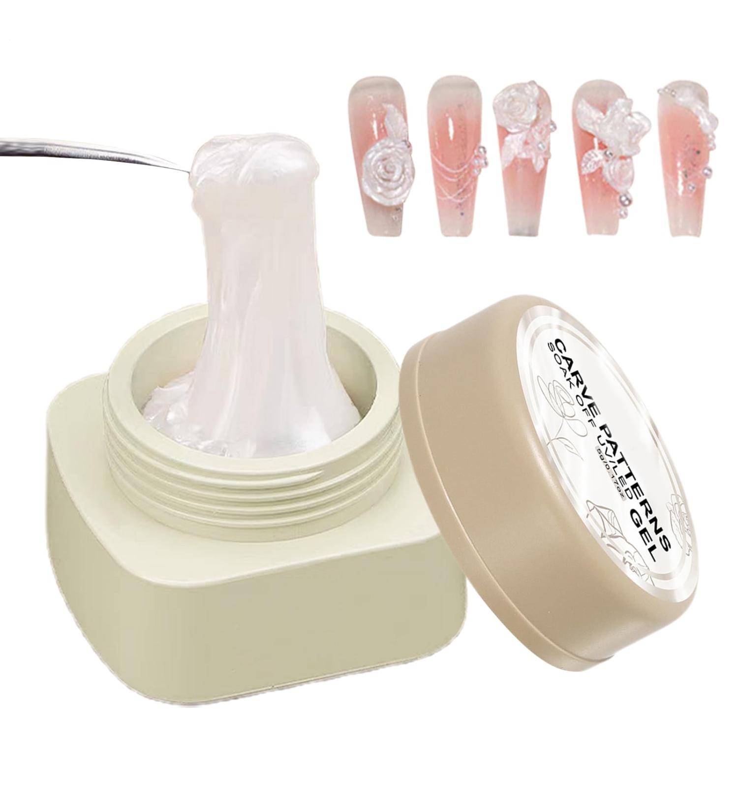  G n rique 3d Nail Gel Non-Sticky Solid Sculpting Gel Easy-Dry 5g White Formula Multifunctional Toenail Design Supplies for Home and Salon Use Manicure Art 5g - Buy Online on GoSupps.com