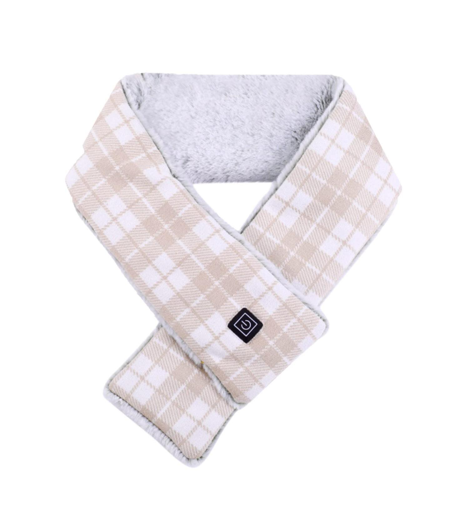 Buy KHAKI-C Electrical Heating Scarf - Three-Speed USB Heating Neck Support & Cushion for Snowboarding - Buy Online on GoSupps.com