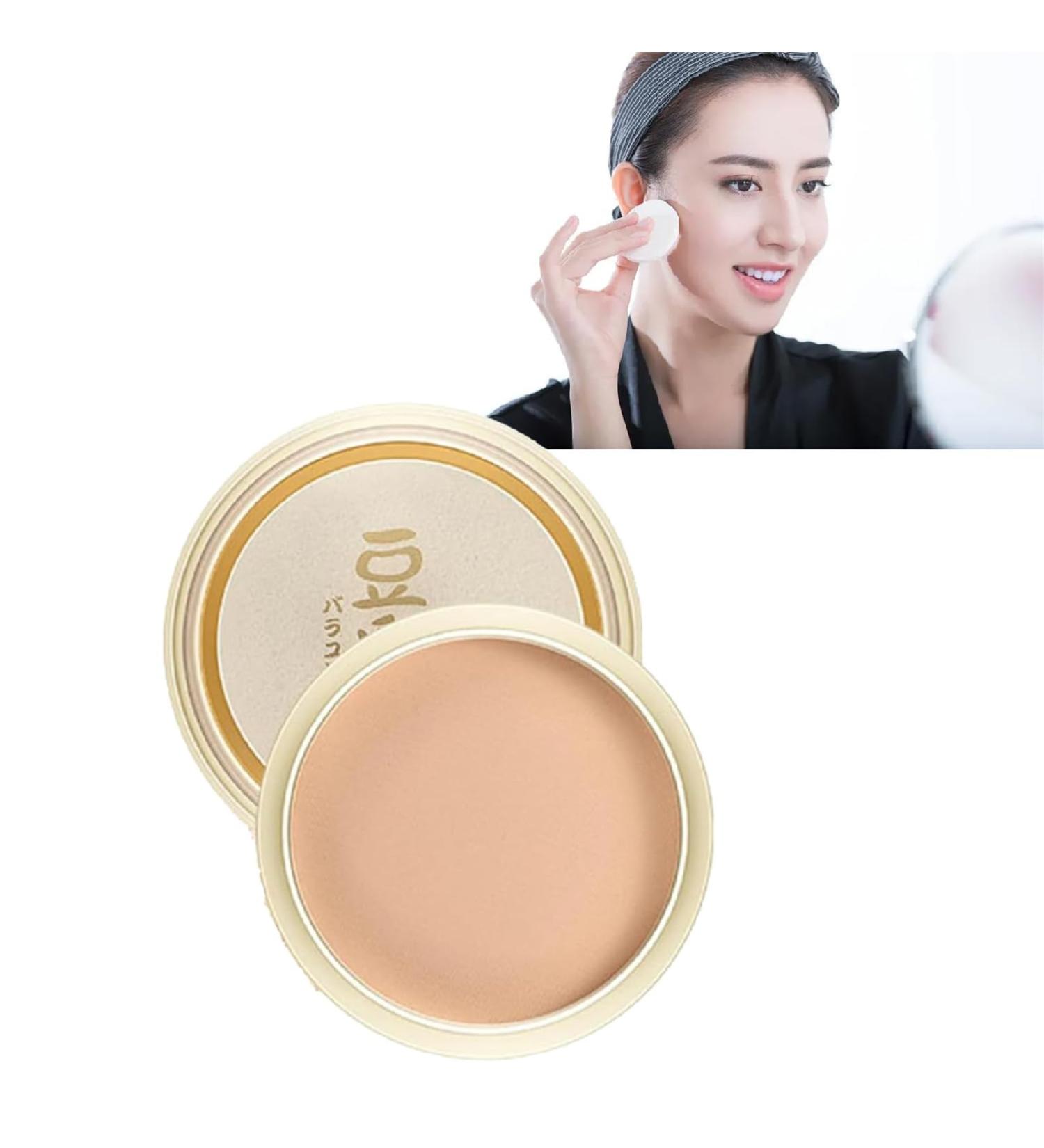 Concealing and Setting Soy Milk Powder Long Lasting Oil Control Face Foundation Waterproof Anti-Sweat Foundation Soy Milk Powder Foundation F - Buy Online on GoSupps.com