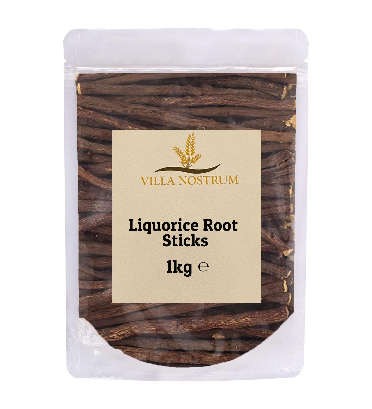 Liquorice Root Sticks 1kg by Villa Nostrum Liquorice Root 1 Count (Pack of 1) - Buy Online on GoSupps.com