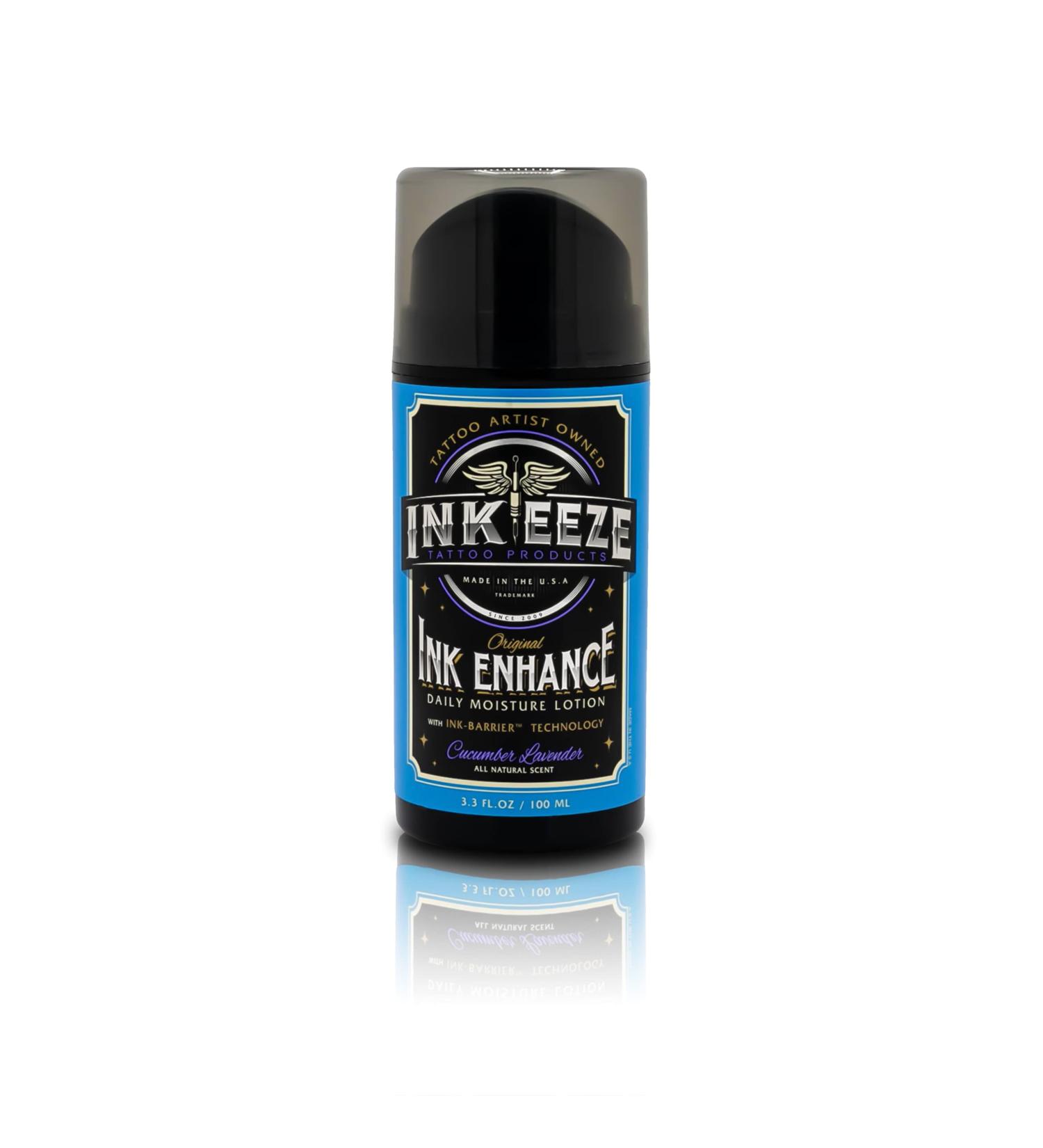 Ink-EEZE Tattoo Daily Moisturizer - Cucumber Lavender | Made in USA | 3.3oz - Buy Online on GoSupps.com