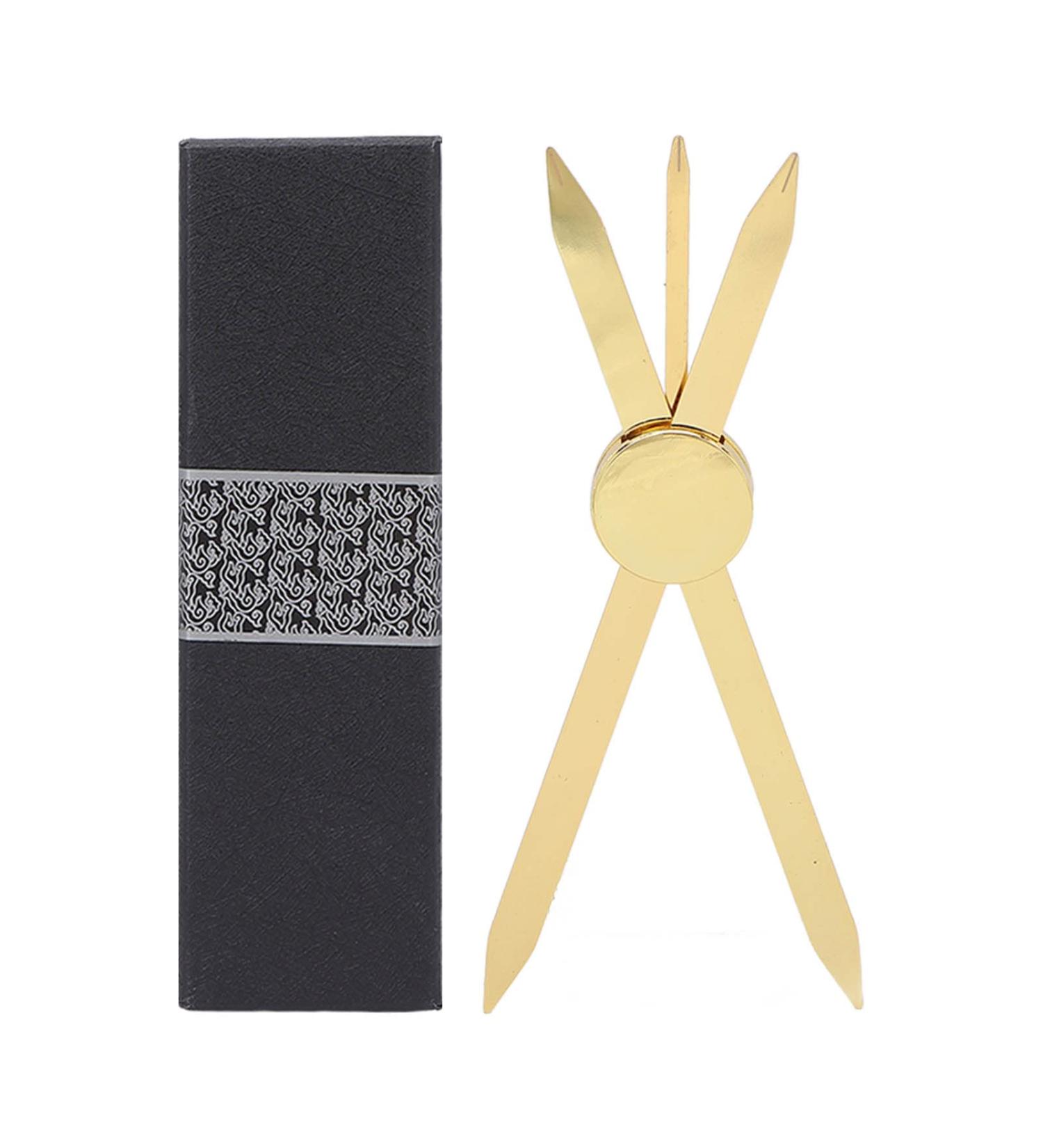 Precision Compass-Eye Eyebrow Liner - Adjustable Stainless Steel Microblading Tool for Perfect Eyebrow Mapping - Buy Online on GoSupps.com