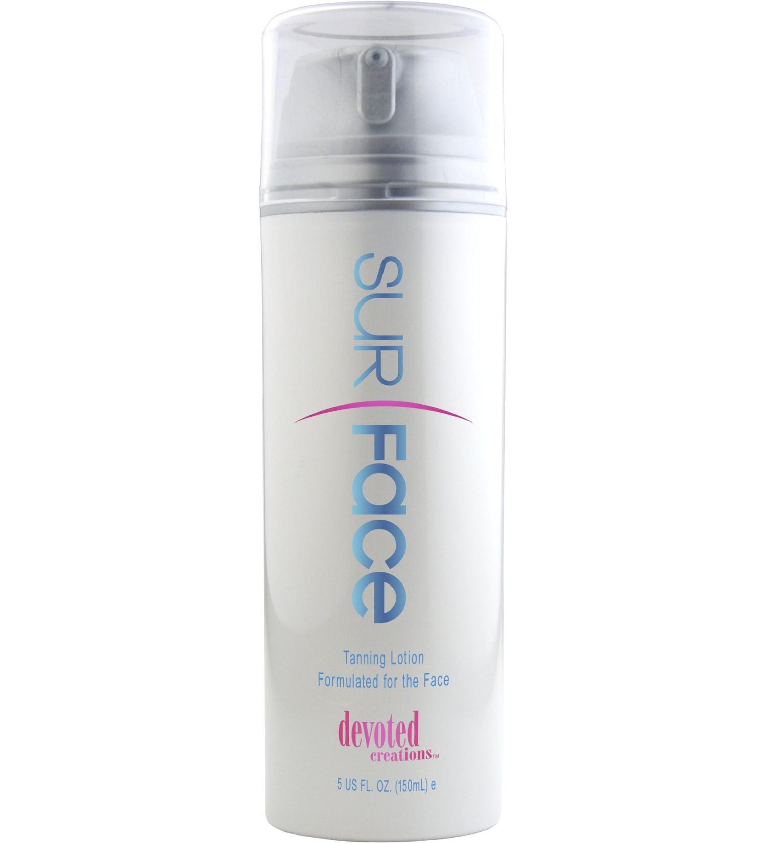 2010 Surface Indoor tanning bed lotion for the Face 5oz