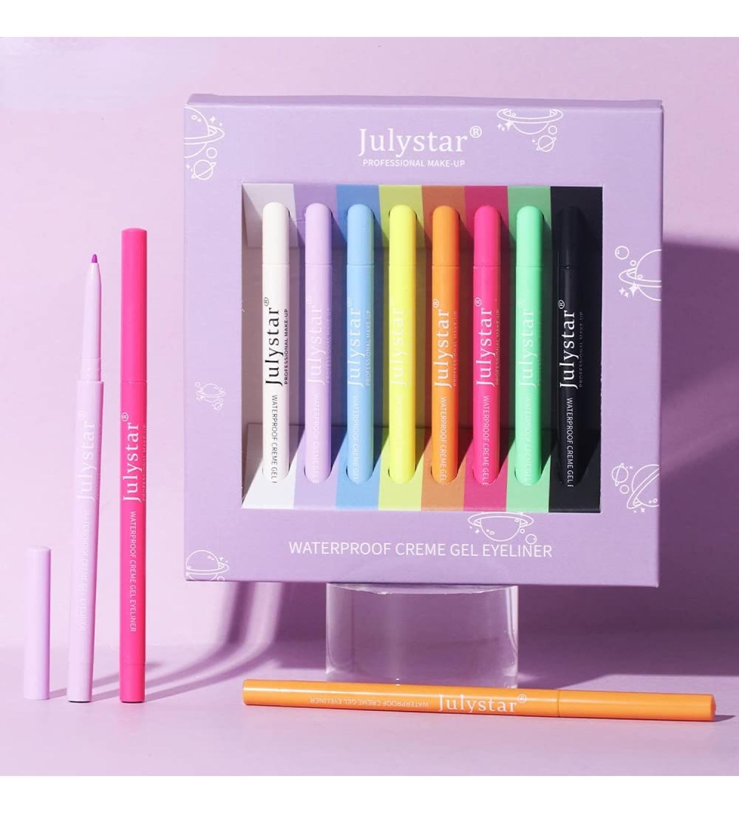 INTEROOKIE eye-liner fluorescent eye-liner couleur gel eye-liner imperm able - Buy Online on GoSupps.com