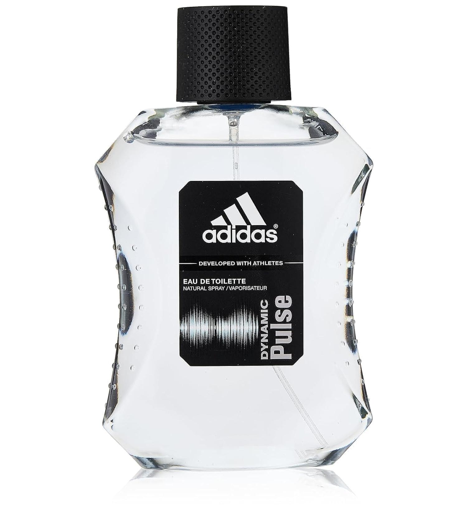 Dynamic Pulse Eau De Toilette Spray by Adidas Developed with Athletes for Men 3.4 Ounce Cedar Citrus Fresh Mint 3.4 Fl Oz (Pack of 1) - Buy Online on GoSupps.com