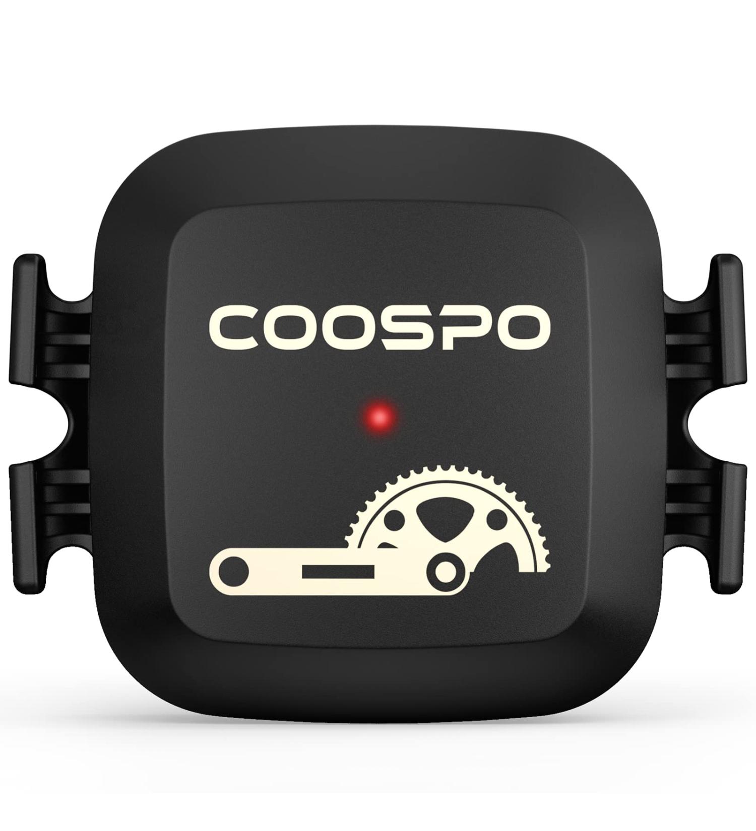 COOSPO Bluetooth Ant+ Bike Speed & Cadence Sensor - IP67 Waterproof Compatible with Zwift Rouvy Kinomap & More (BK467) - Buy Online on GoSupps.com