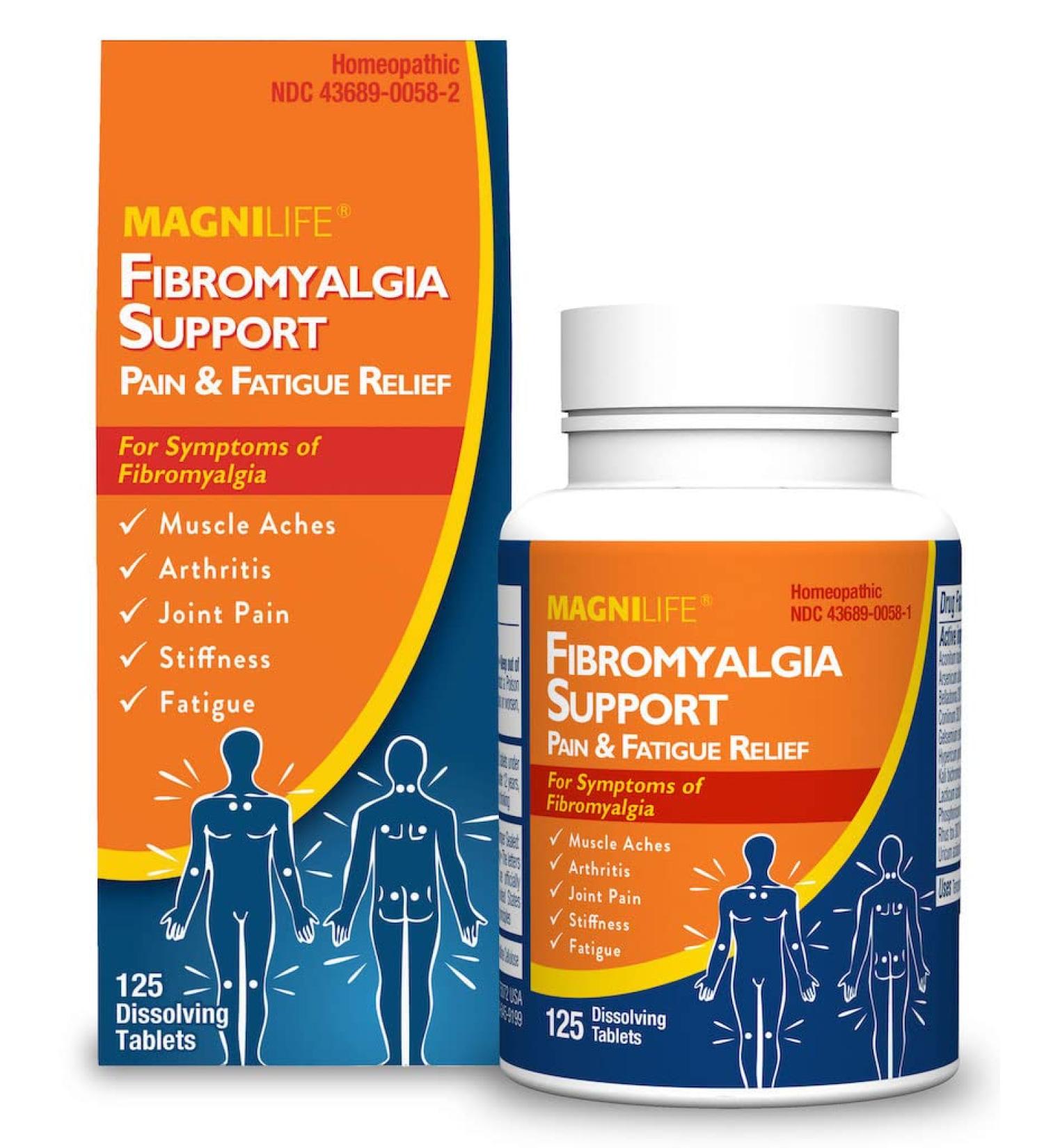 MagniLife Fibromyalgia Support Fast-Acting Relief Tablets - 125 Quick Dissolve Tablets - Buy Online on GoSupps.com