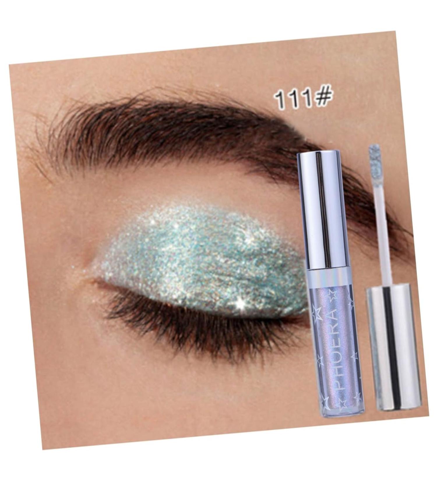 Balacoo Liquid Eyeshadow Metallic Liquid Eyeliner Light Pink Eyeshadow Color Eyeliner Glitter Eyeshadow Eye Shadow Flash Metal 1 count (Pack of 1) As Shown - Buy Online on GoSupps.com