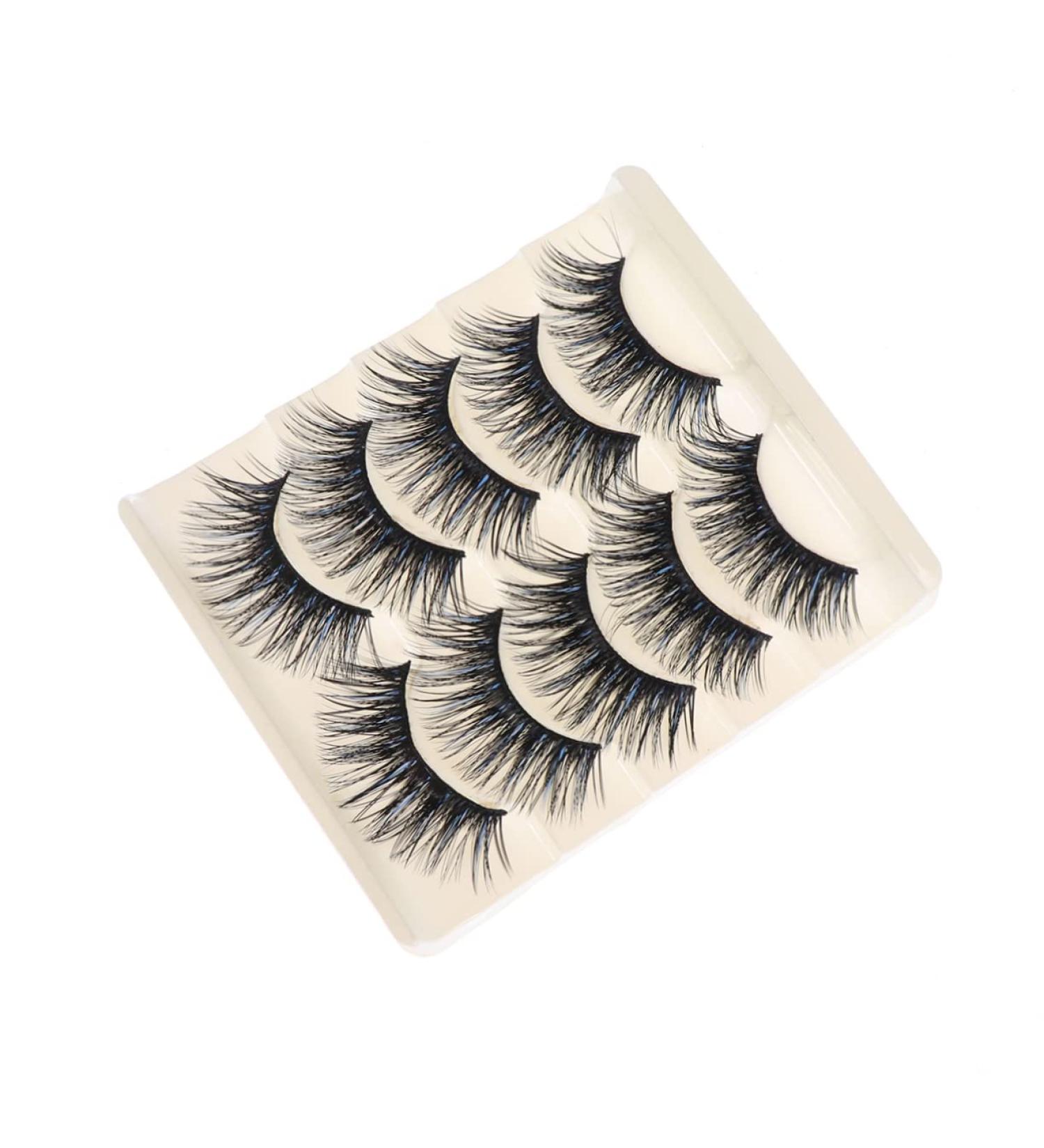 Beavorty 5 Pairs reusable fake eye lashes fakes eyelash magnetic cruelty- long false eye lashes dramatic eyelashes natural fake lashes natural false lashes dense false eyelashes 3d - Buy Online on GoSupps.com