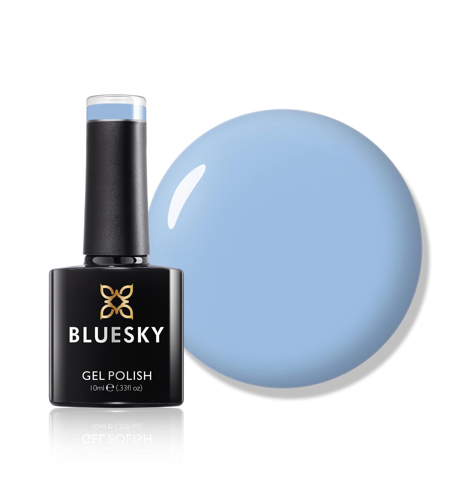 Bluesky Gel Nail Polish Bluebell SS1909 Blue 1 Units Long Lasting Chip Resistant 10 ml (Requires Drying Under UV LED Lamp) Bluebell 10 ml (Pack of 1) - Buy Online on GoSupps.com