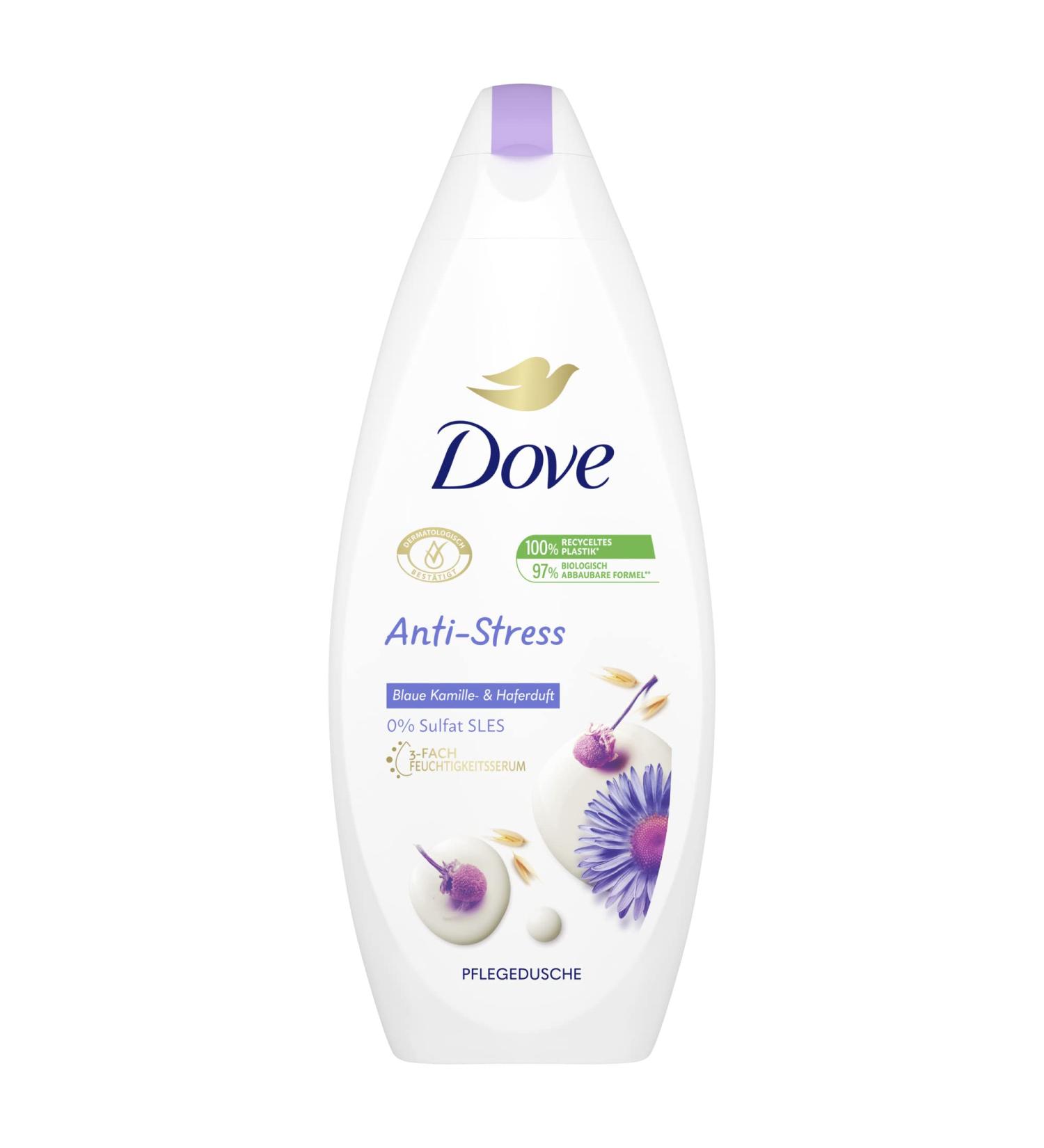 Unilever Germany Dove Shower Gel Antistress shower bath with triple moisture complex for stressed and dry skin 250 ml 1 piece - Buy Online on GoSupps.com