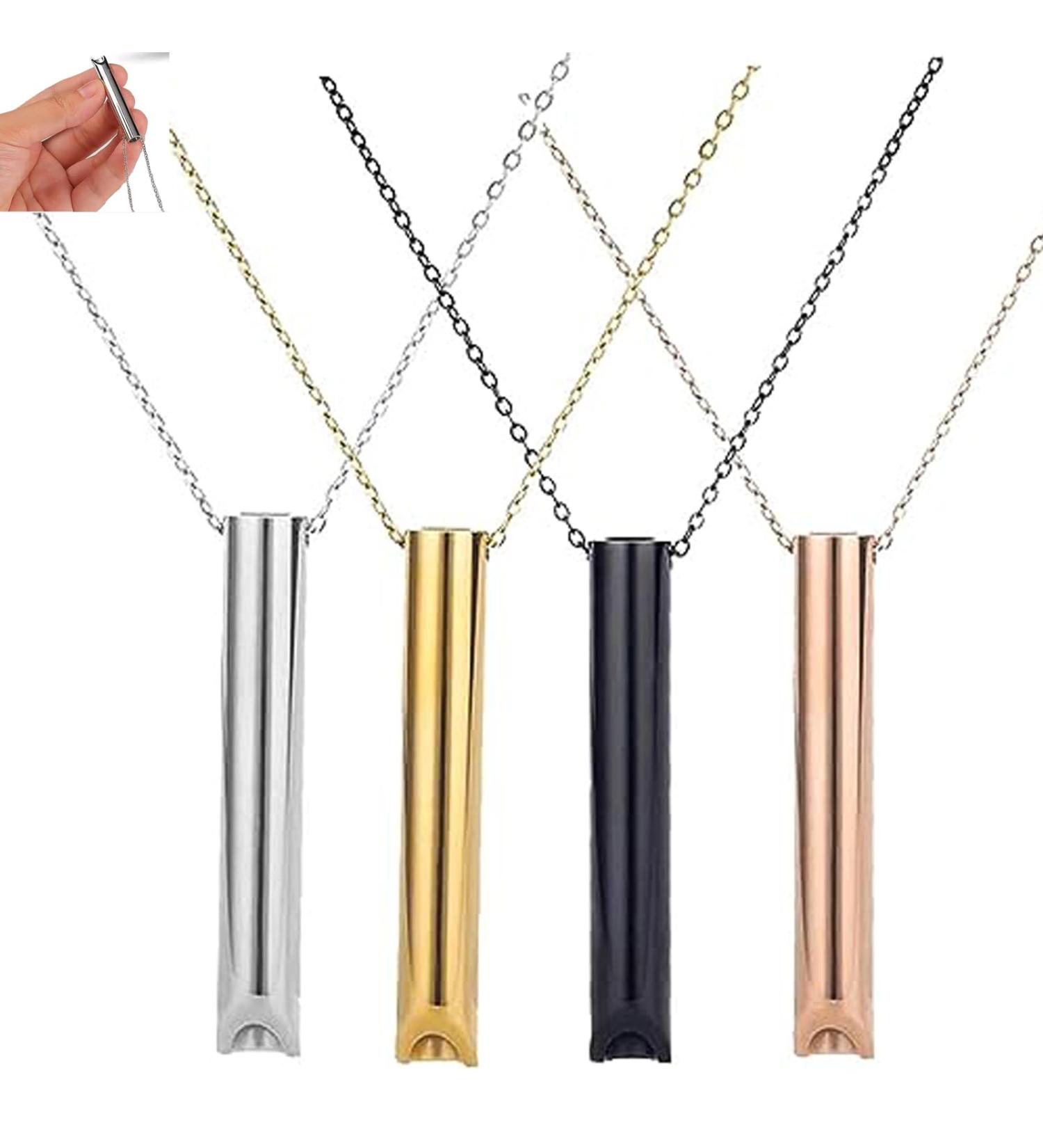 Anti Vaping Necklace Stress Relief Necklace Breathlace Quit Vaping Necklace Help Anxiety Relief Items (mix) - Buy Online on GoSupps.com
