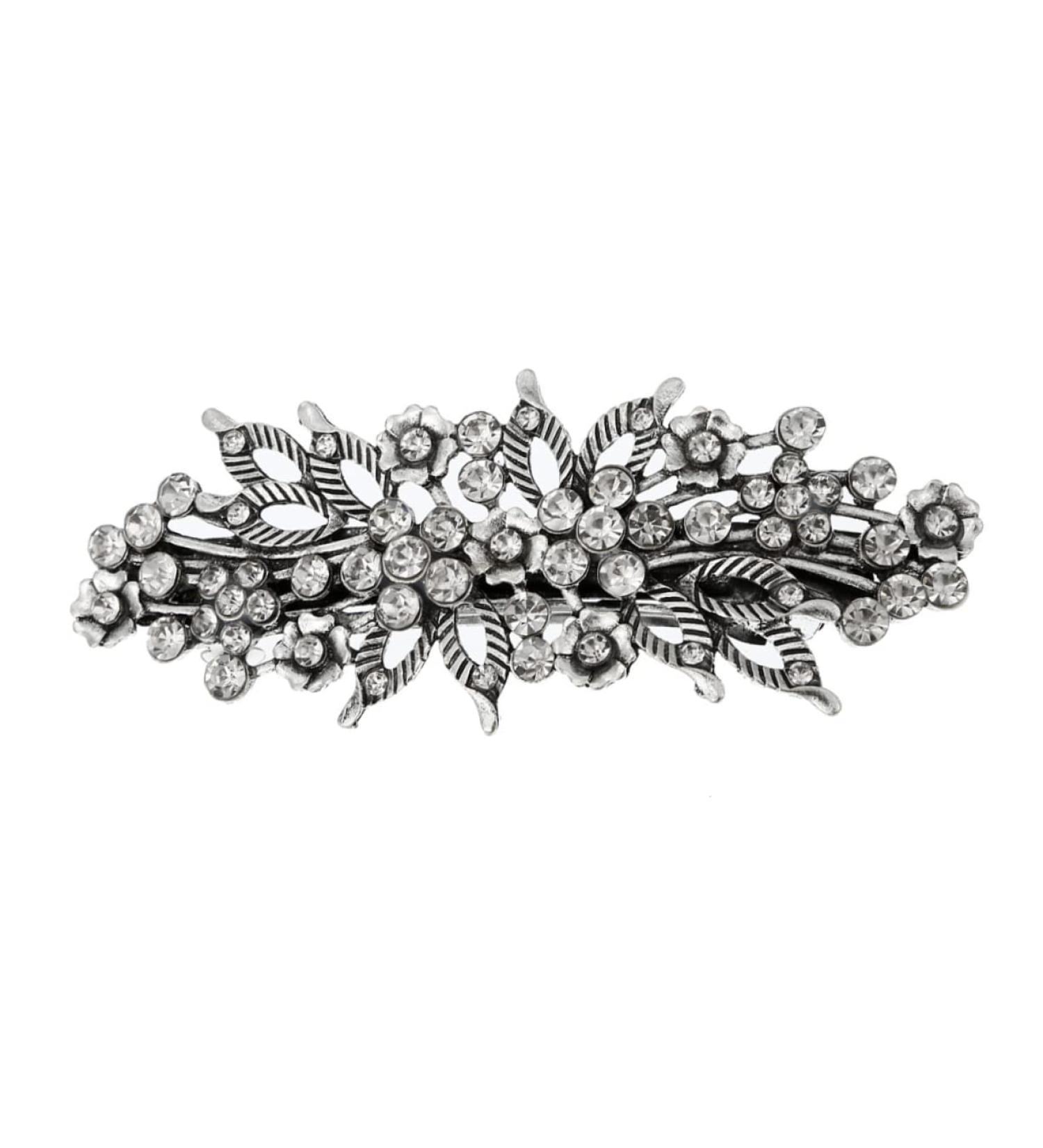 MAGICLULU Rhinestone Hair Clip Women Hair Clip Silver Hair Clip Women Headdress Women Barrette Women Hairpin Hair Accessory Barrette for Girl Hair Barrettes Rhinestones Hairpin - Buy Online on GoSupps.com