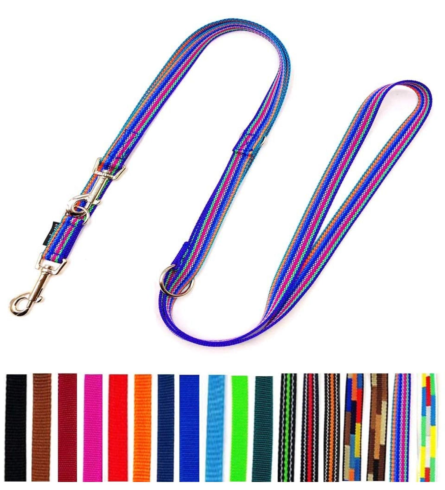 Buy Florida Dog Linen Leash - 2m 2.40m 2.80m 3.50m 5m for Large Dogs (20mm 25mm) - 7 Colors Available - International Shipping - Buy Online on GoSupps.com