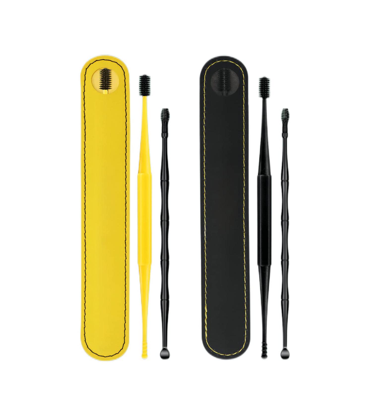 Spiral Silicone Earwax Remover | Reusable & Safe Ear Cleaning Tool for Elderly, Children, Adults | Portable & Painless | 2 Sets - Buy Online on GoSupps.com