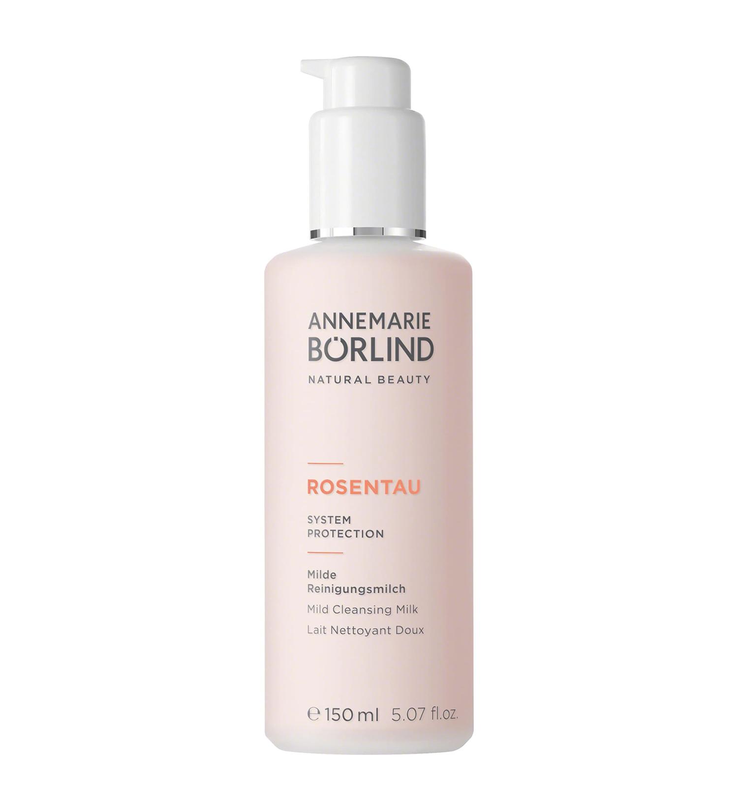 ANNEMARIE B RLIND Rose Dew Cleansing Milk - Vegan Avocado Cucumber Rose Water Face Wash | Moisturizes & Removes Makeup - 5.07 Fl. Oz - Buy Online on GoSupps.com