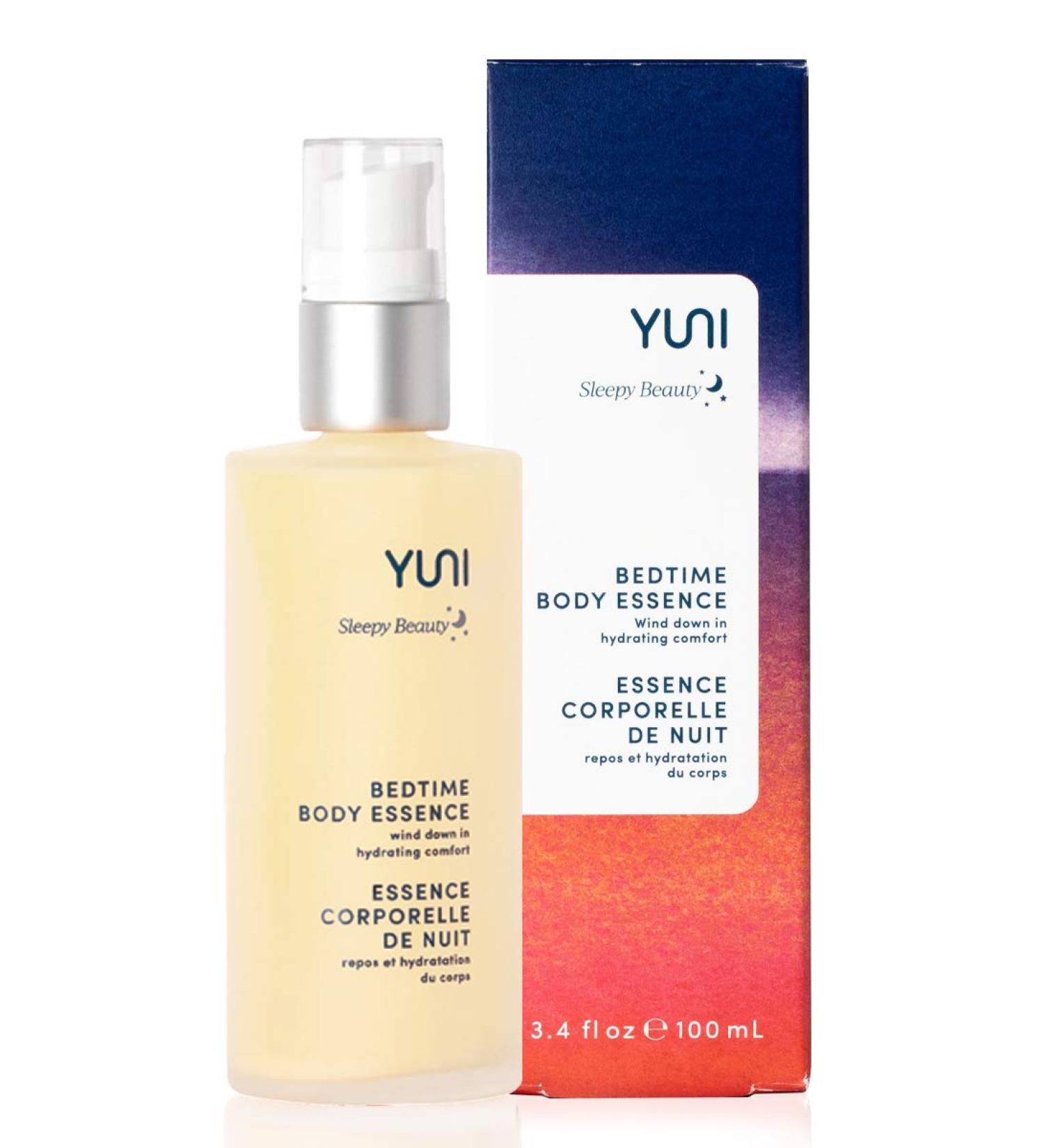 YUNI Sleepy Beauty Bedtime Body Essence - Lightweight Overnight Body Lotion - 3.4 fl. oz - Buy Online on GoSupps.com
