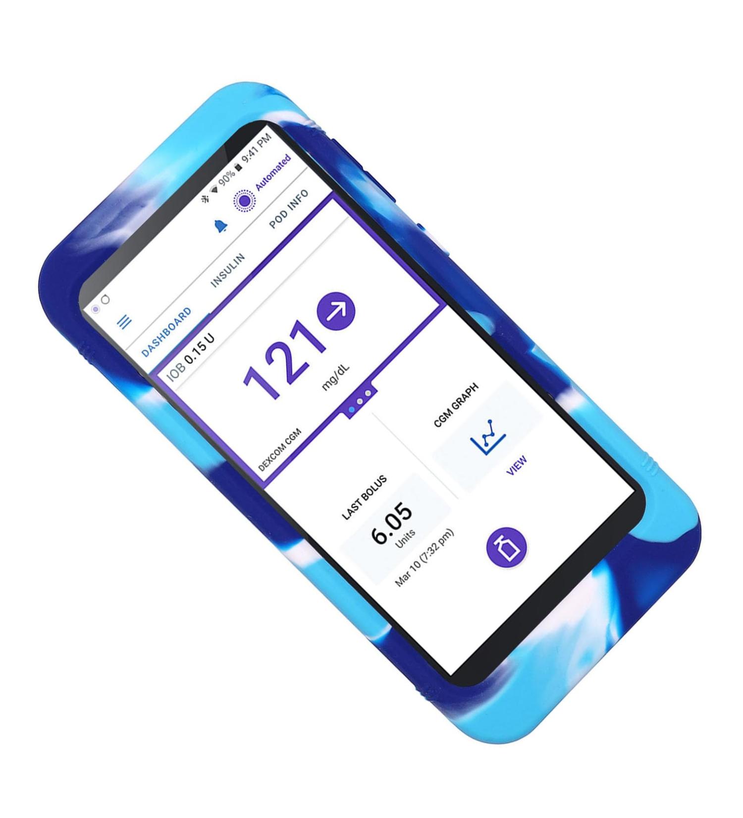 Buy Mix Silicone Case for Omnipod 5 Receiver - Durable & Stylish Protection for Continuous Glucose Monitoring - Buy Online on GoSupps.com
