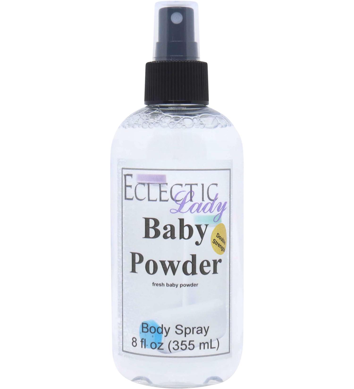 Double Strength Body Spray for Women - 8 Oz Baby Powder Mist | Long-Lasting Clean & Gentle Fragrance for Men & Women - Buy Online on GoSupps.com