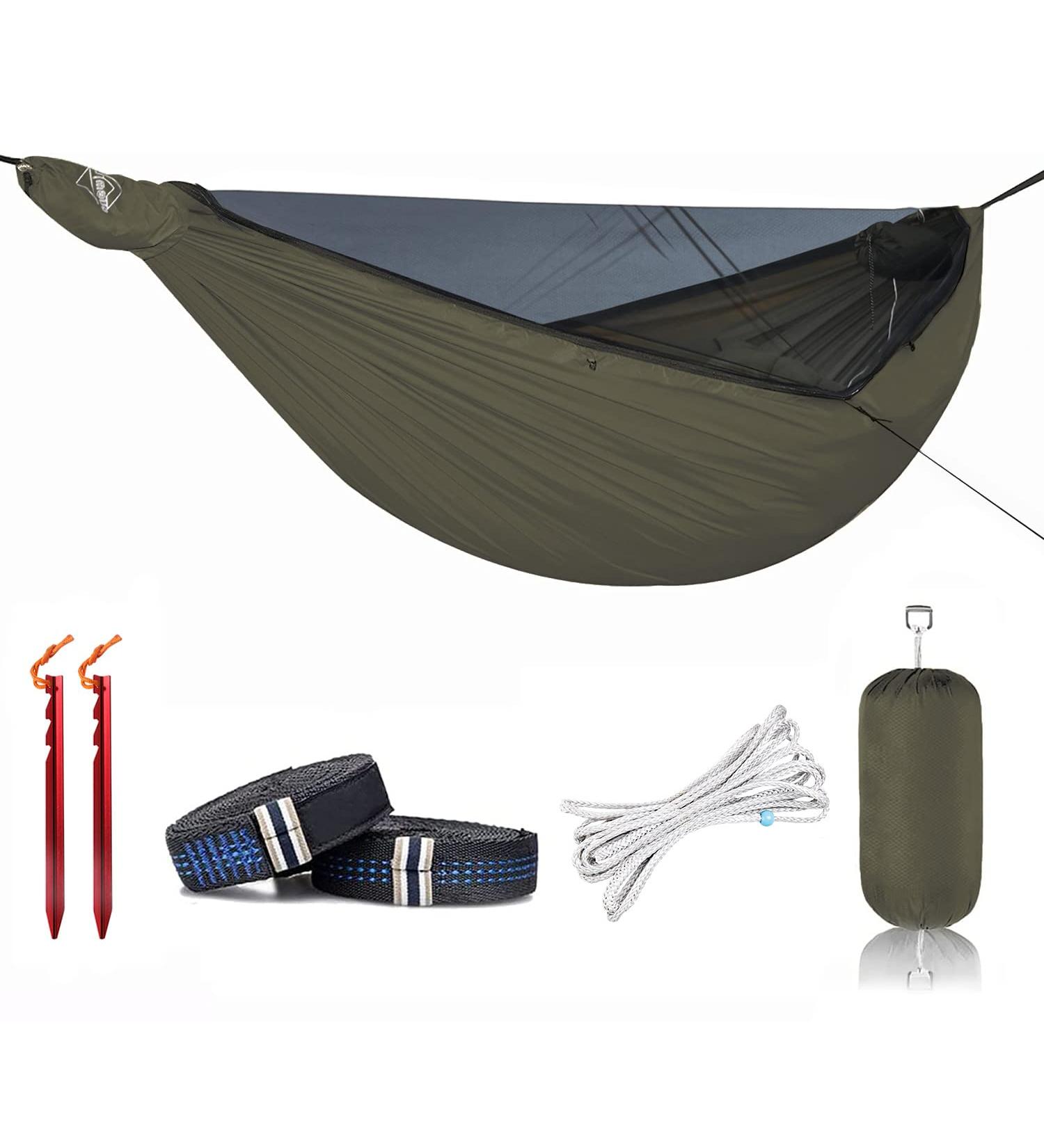 Onewind 11Ft Camping Hammock with Mosquito Net and Adjustable Ridgeline - Buy Online on GoSupps.com