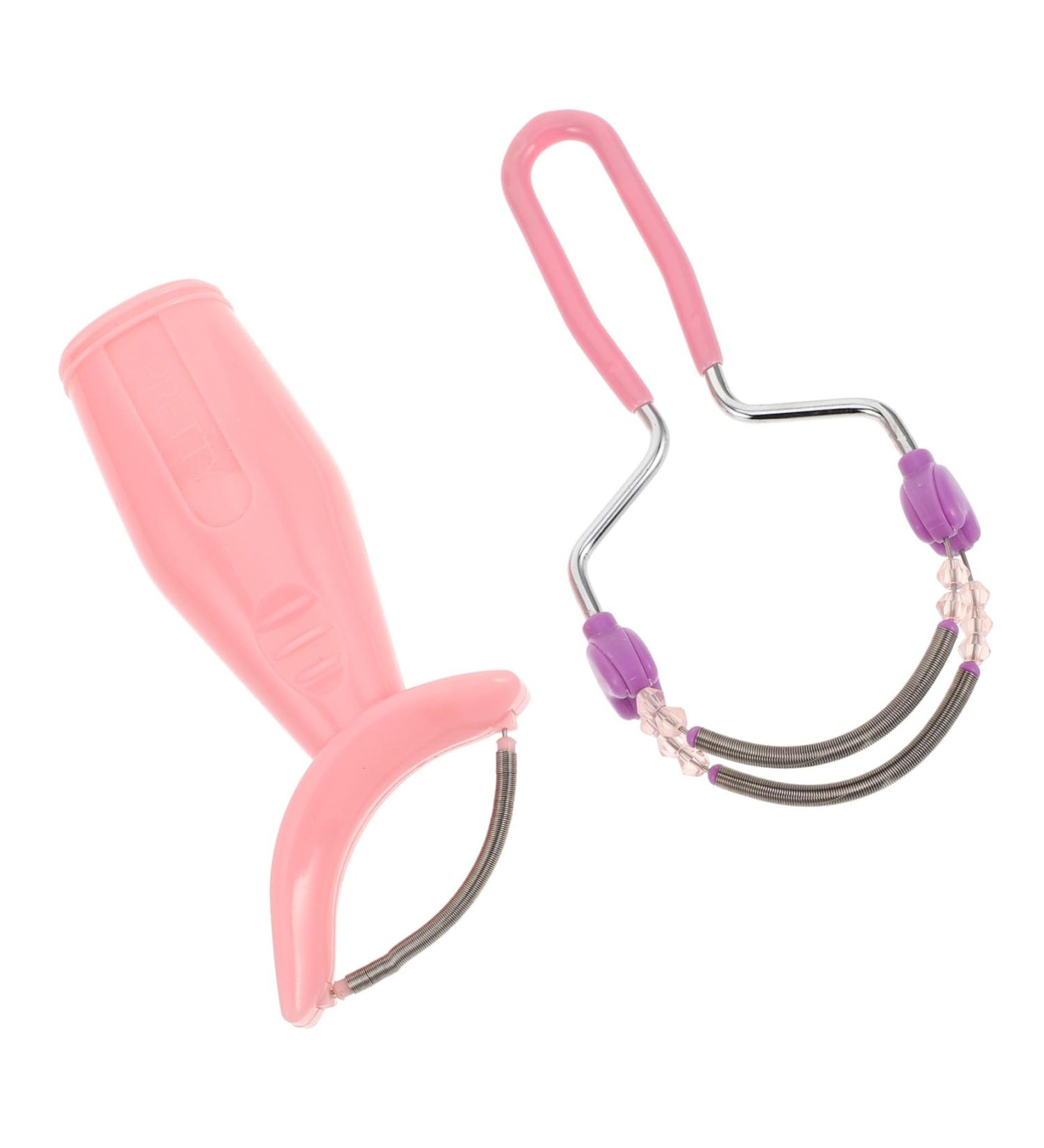 Lot de 2 pilateurs Faciaux Manuels Ressort Compact et Portable pilation Pr cise des L vres Absorption Transpiration pour Femmes Usage Quotidien et Voyage - Buy Online on GoSupps.com